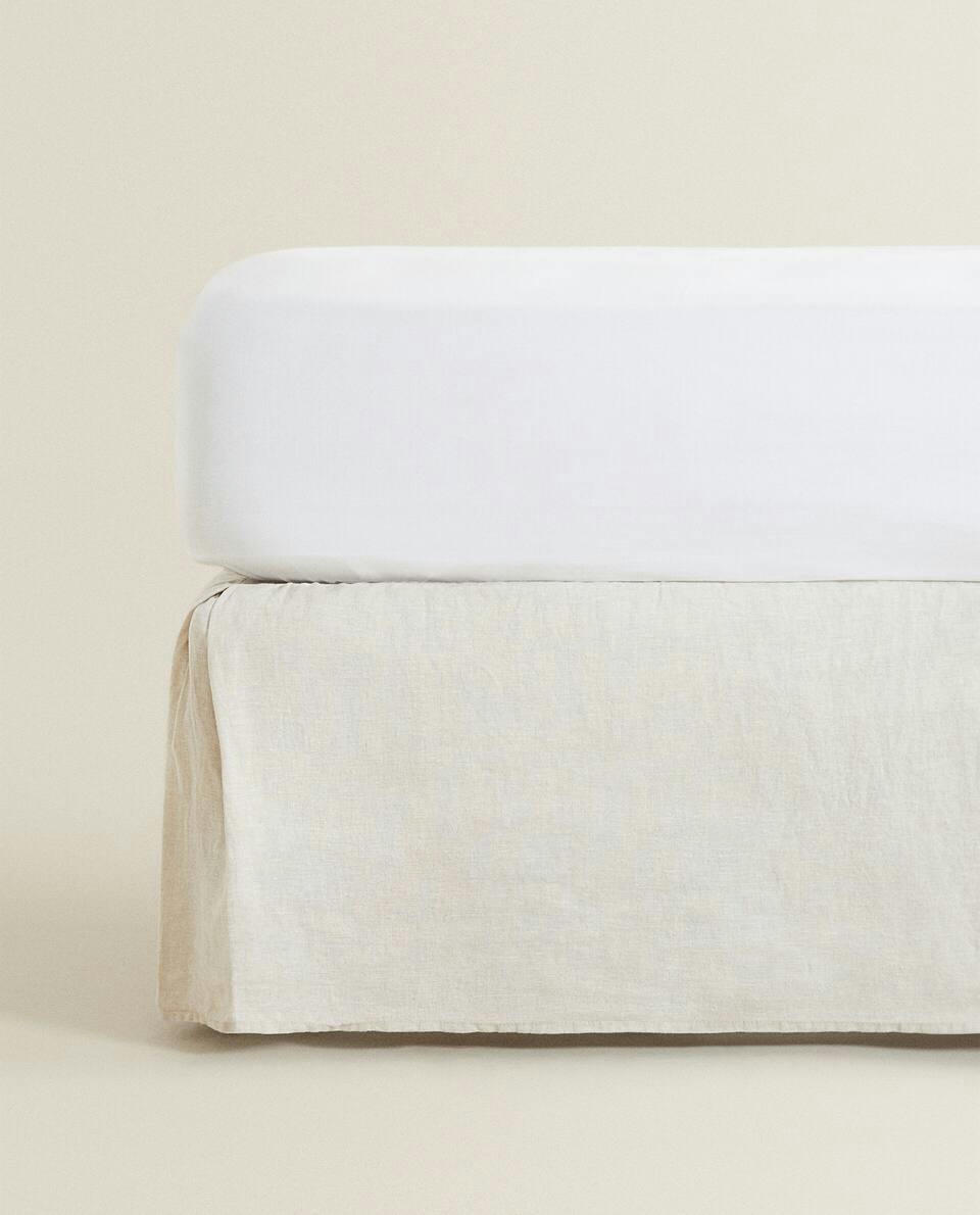 FADED LINEN VALANCE SHEET