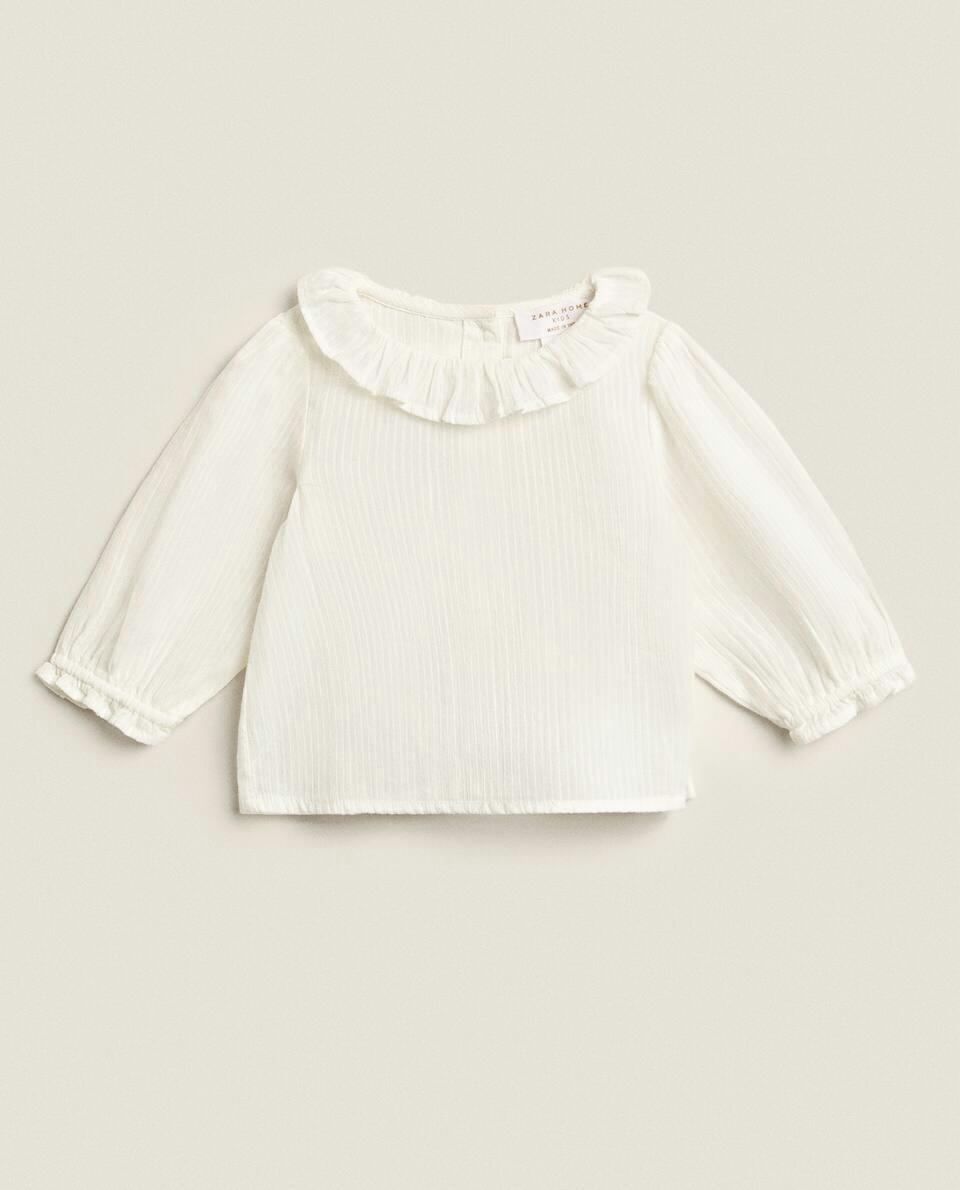 BABY SHIRT WITH RUFFLE