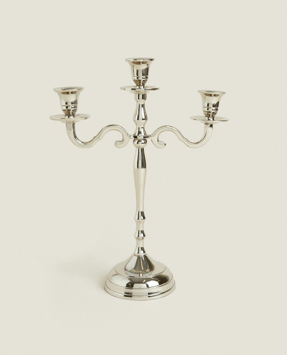 THREE ARM CANDLESTICK