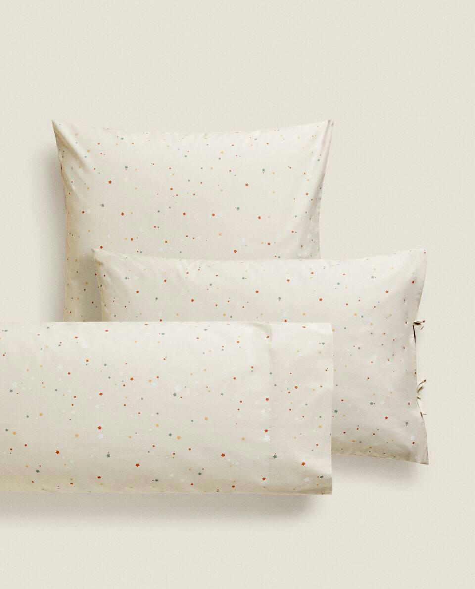 STAR PRINT PILLOWCASE