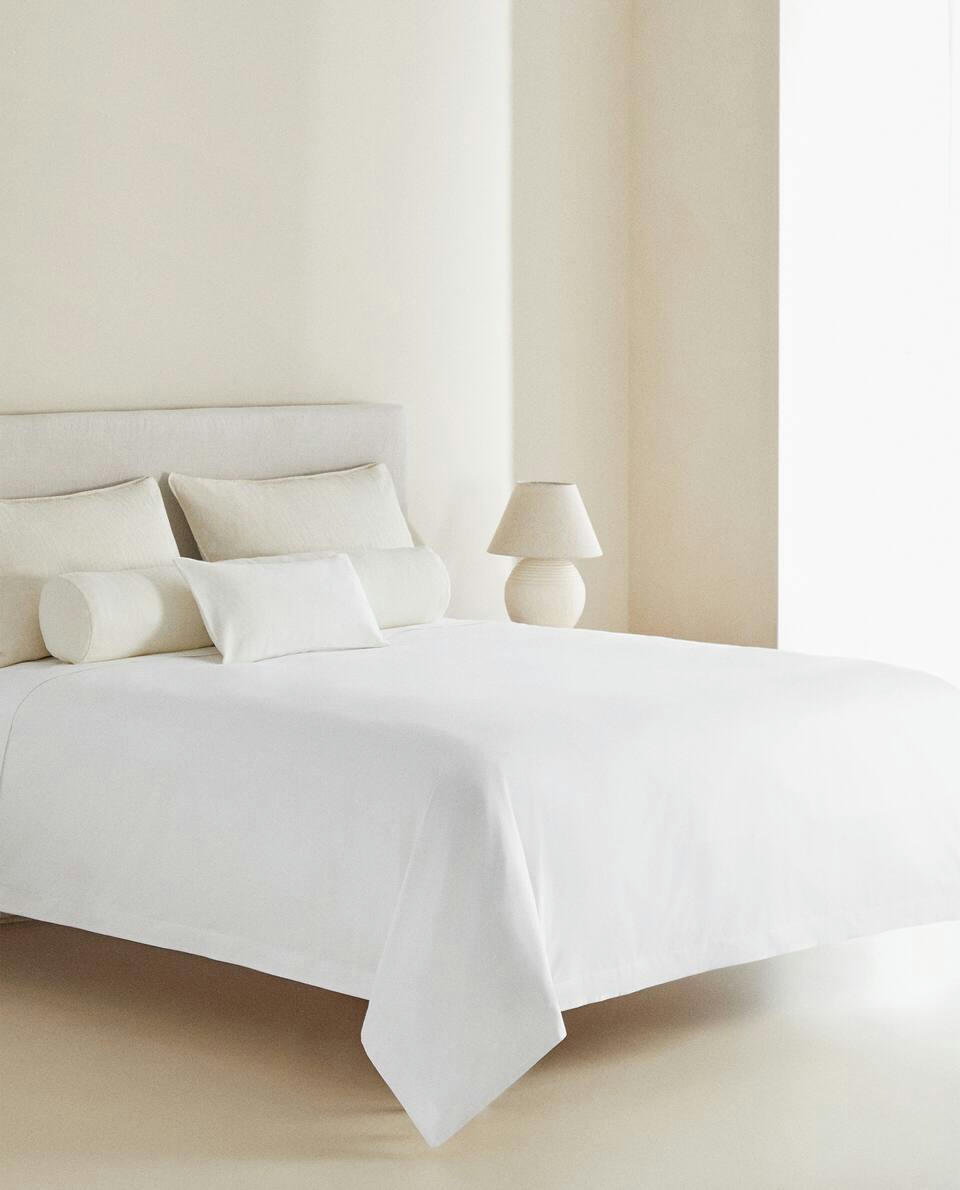 (500 THREAD COUNT) COTTON PERCALE DUVET COVER