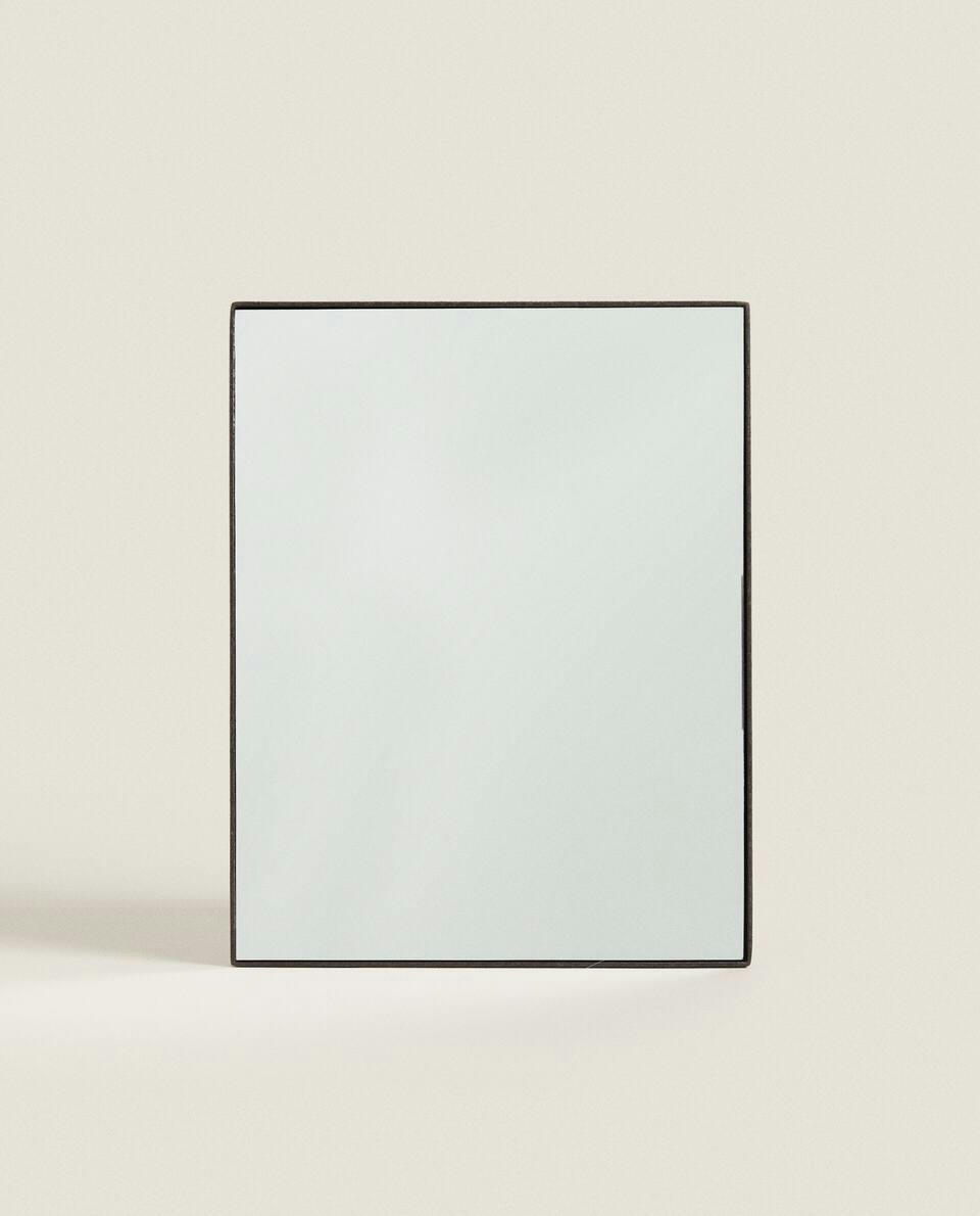MIRROR WITH METAL FRAME