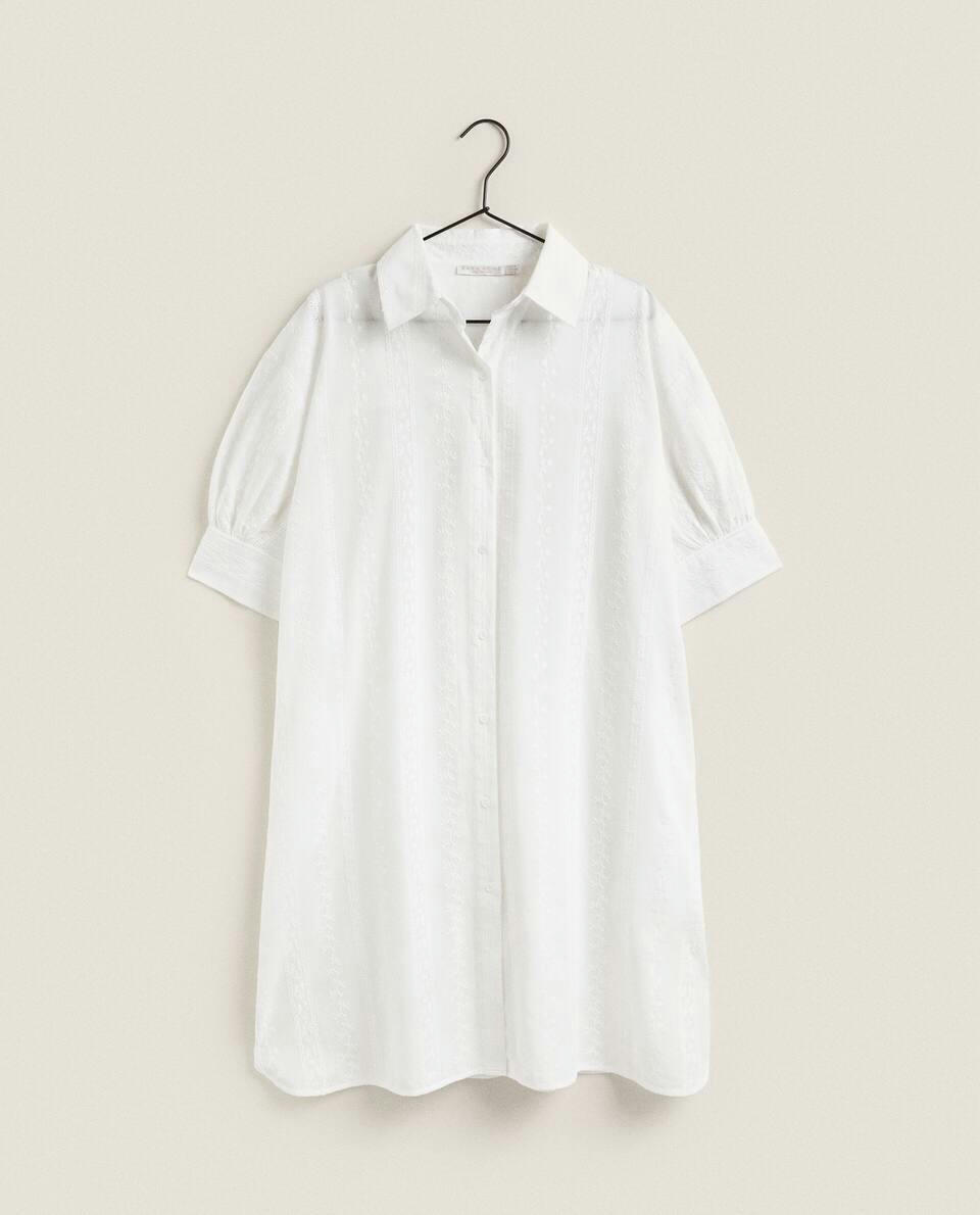 EMBROIDERED NIGHTDRESS