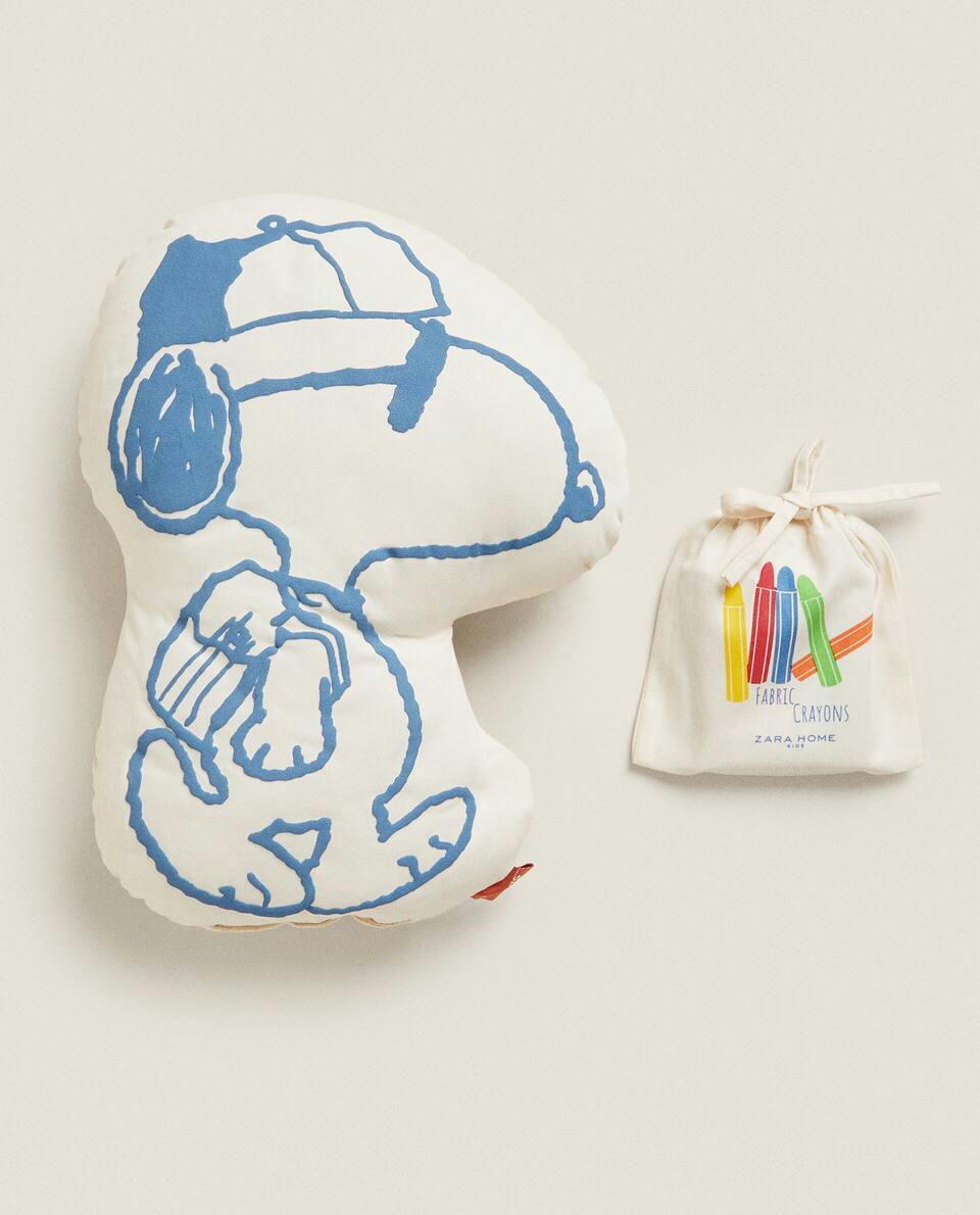 COLOURING SNOOPY PEANUTS? CUSHION