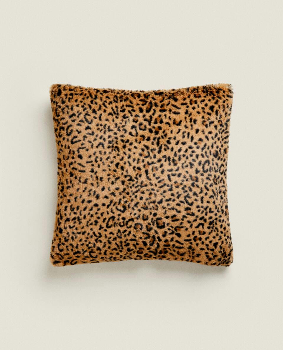 LEOPARD CUSHION COVER