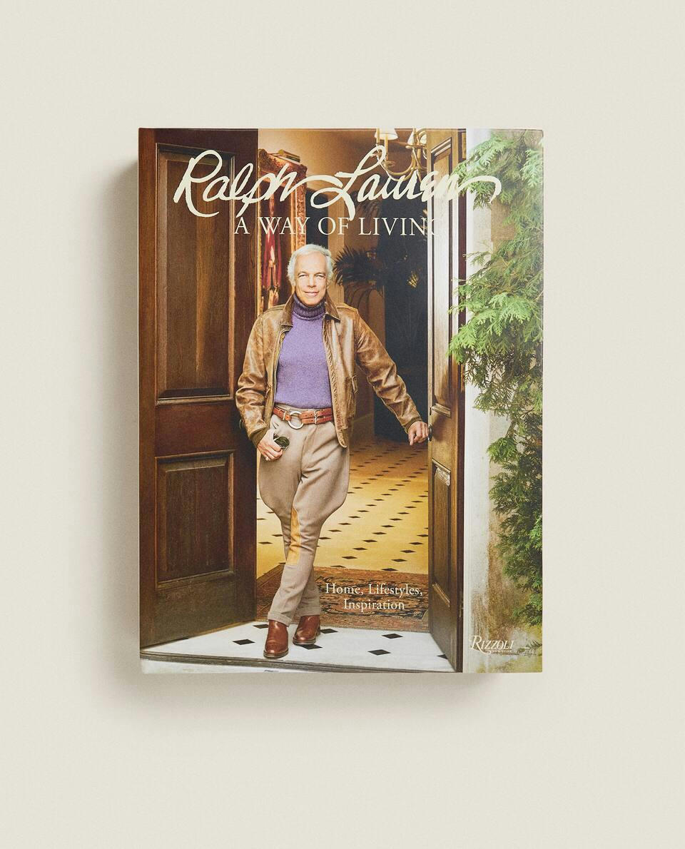 RALPH LAUREN A WAY OF LIVING BOOK