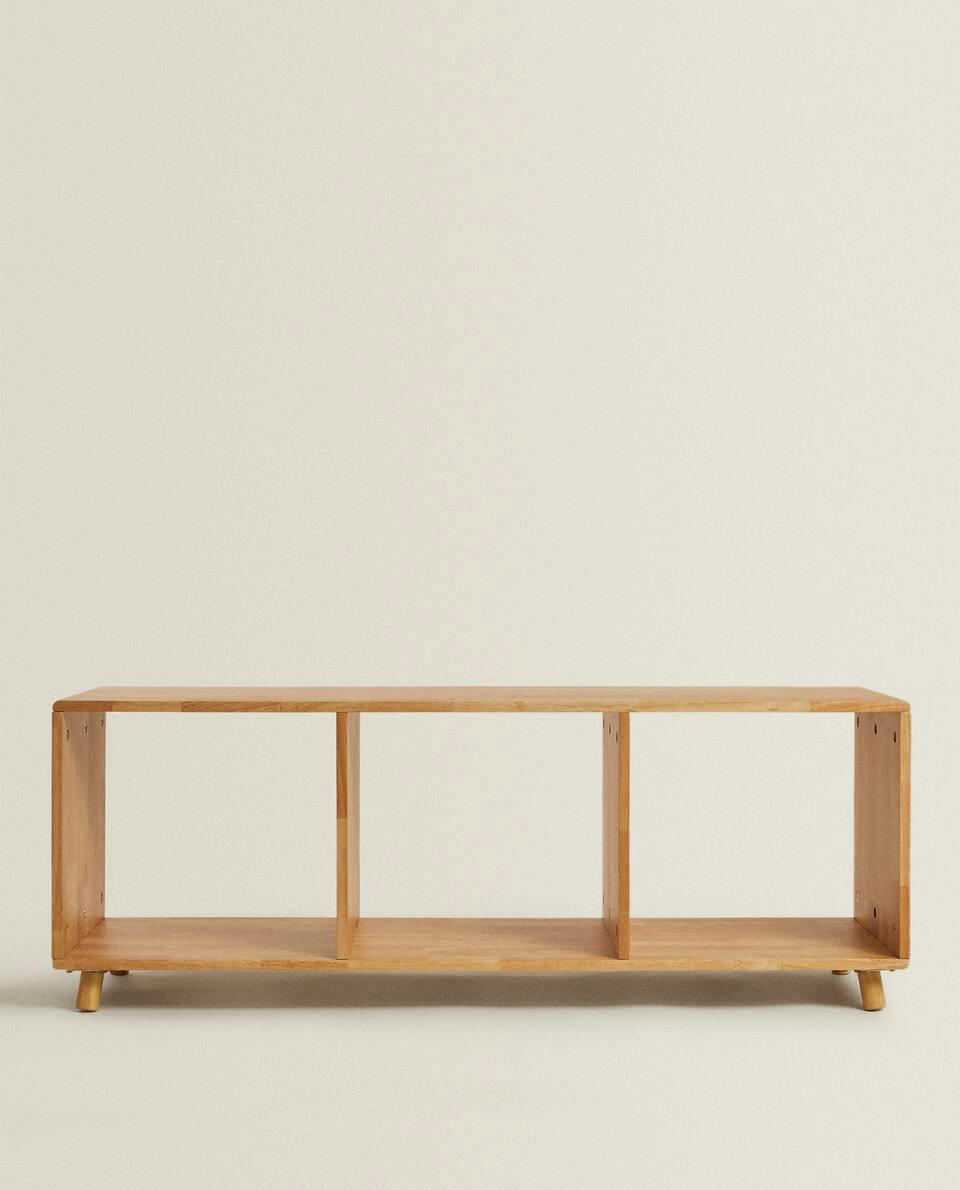 WOOD STORAGE SIDEBOARD
