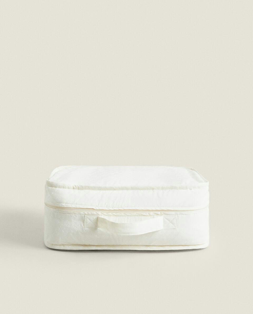 CHILDREN’S FLORAL COTTON BRIEFCASE