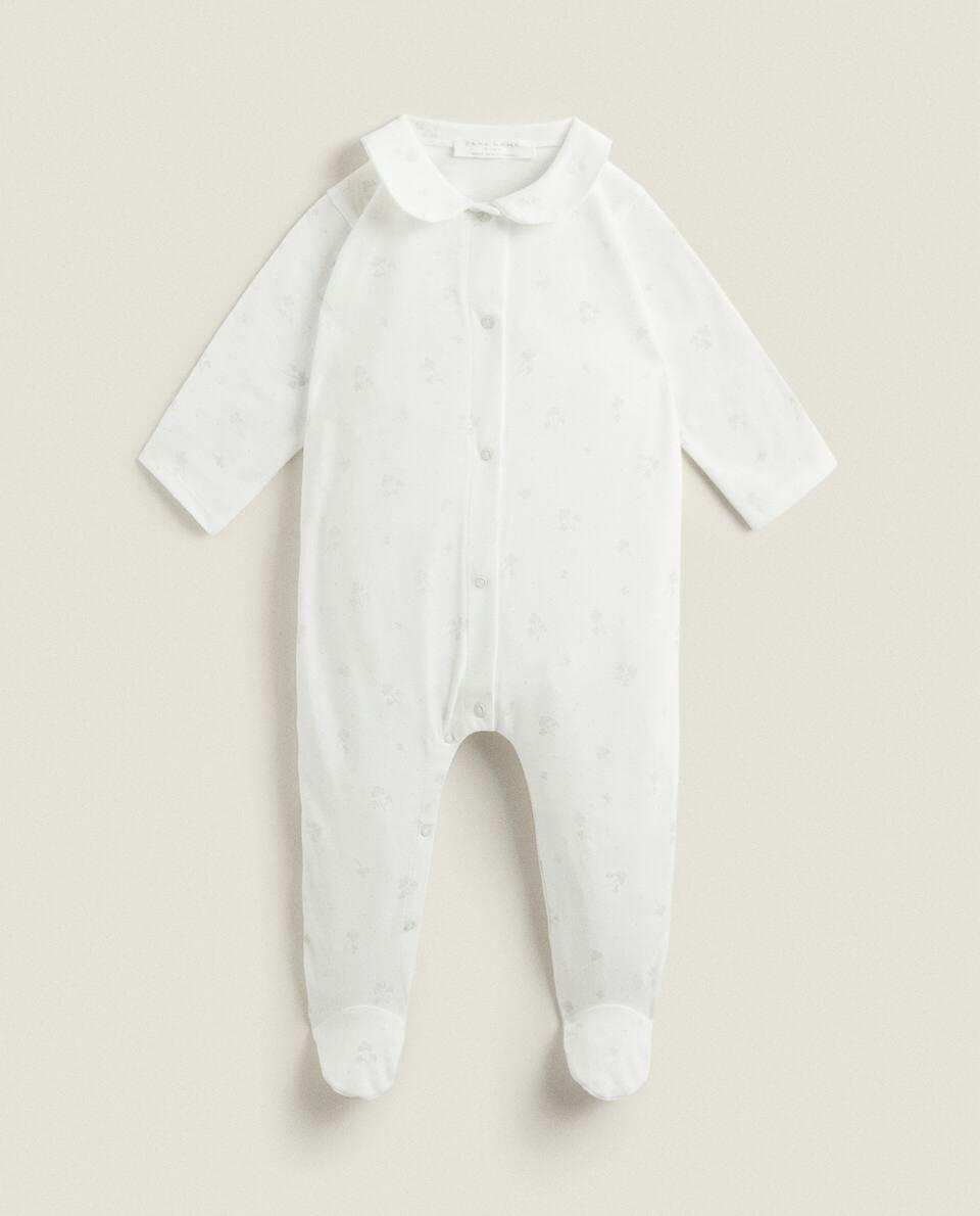 COTTON JERSEY ROMPER