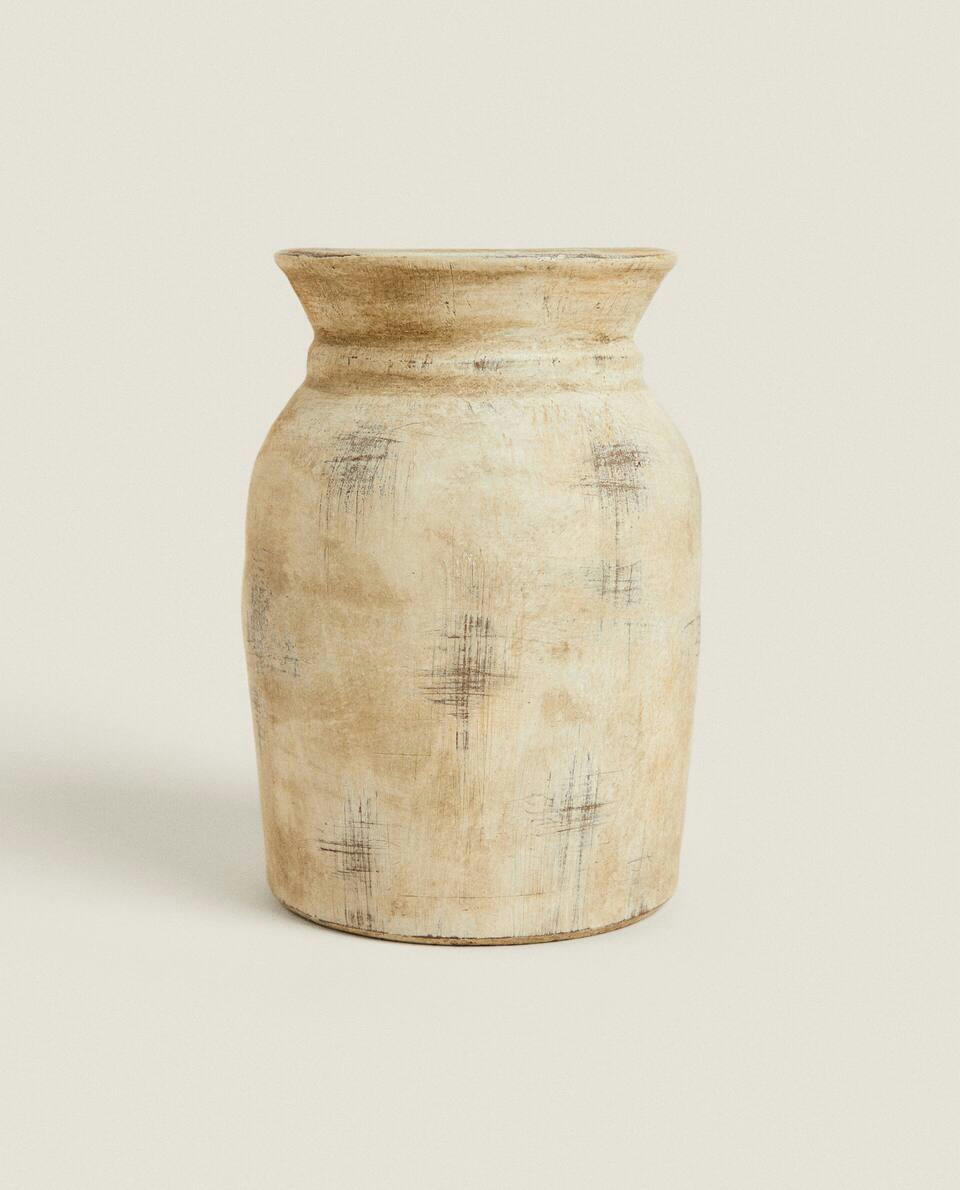 STONEWARE VASE
