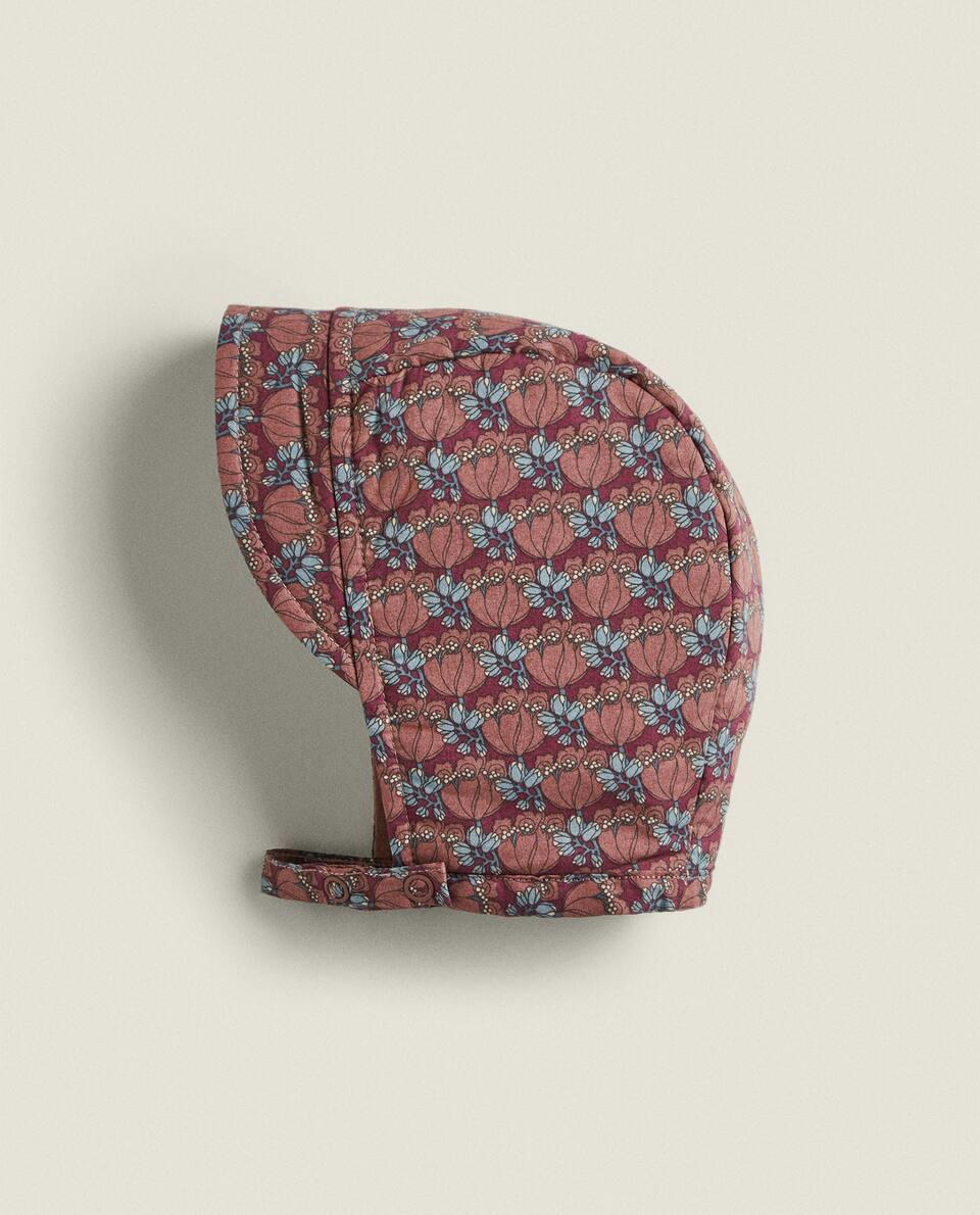 MADE WITH LIBERTY FABRIC CHILDREN'S BONNET