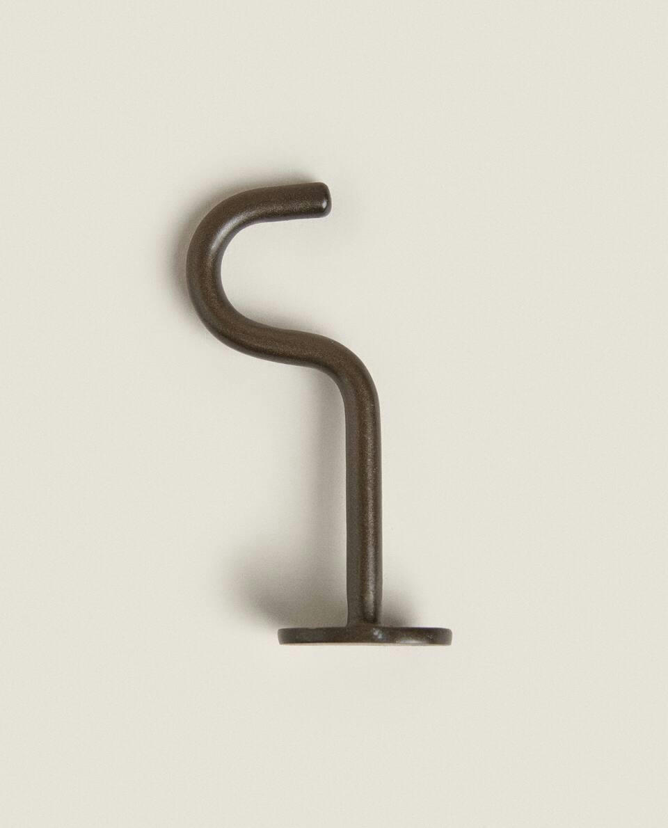 METALLIC CURTAIN RAIL HOOK