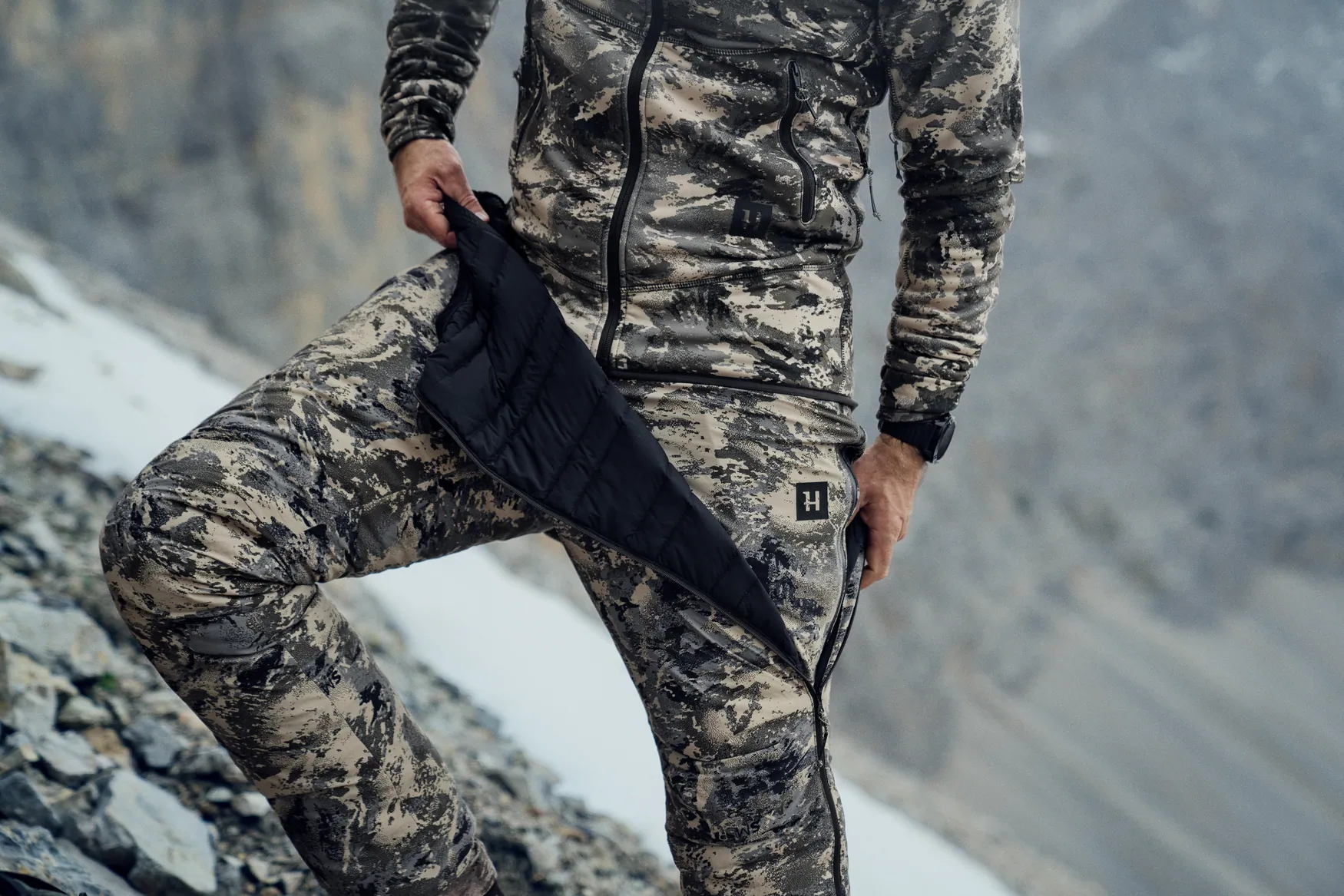Mountain Hunter Expedition packable Down trousers