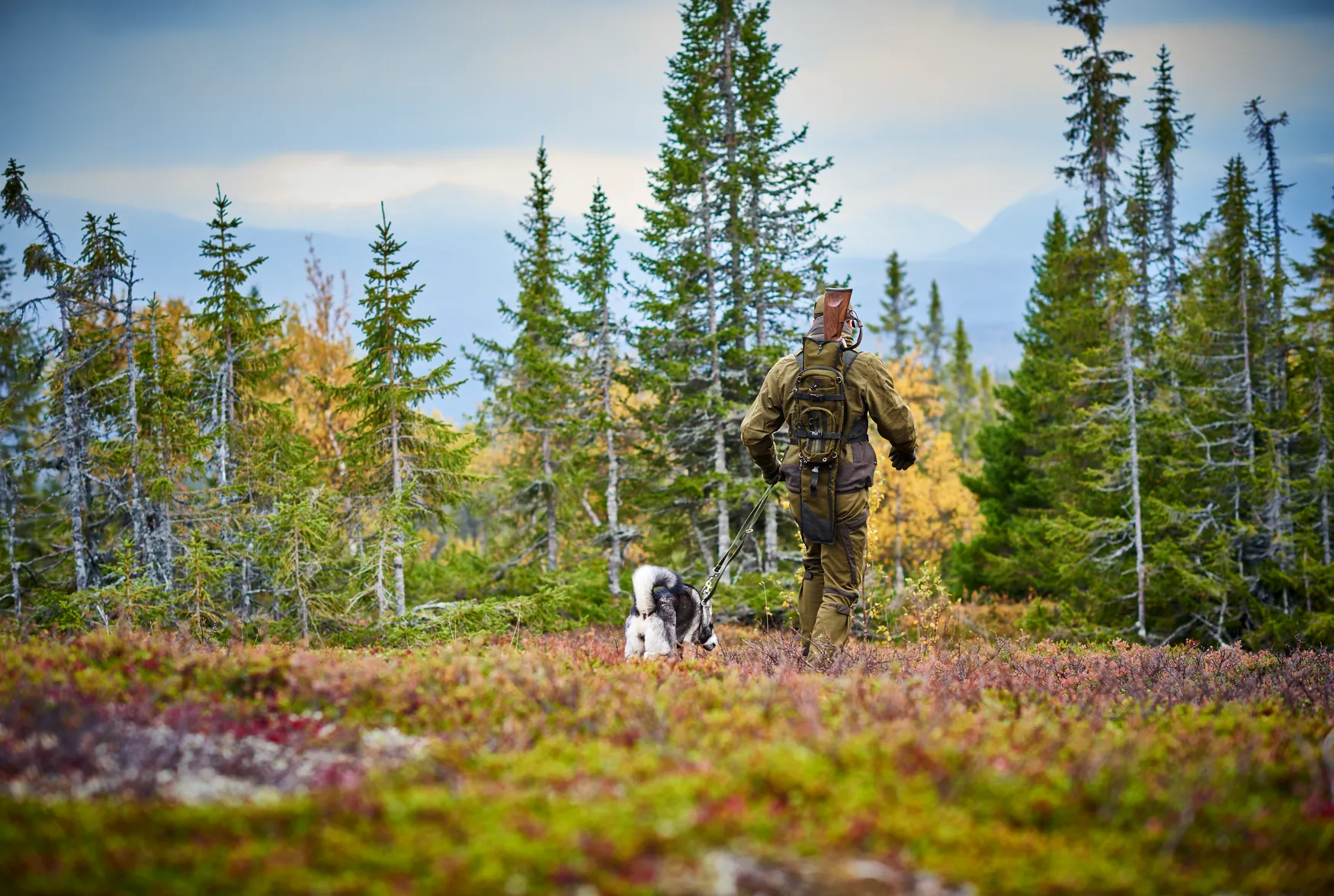 Alta rucksack in melton wool