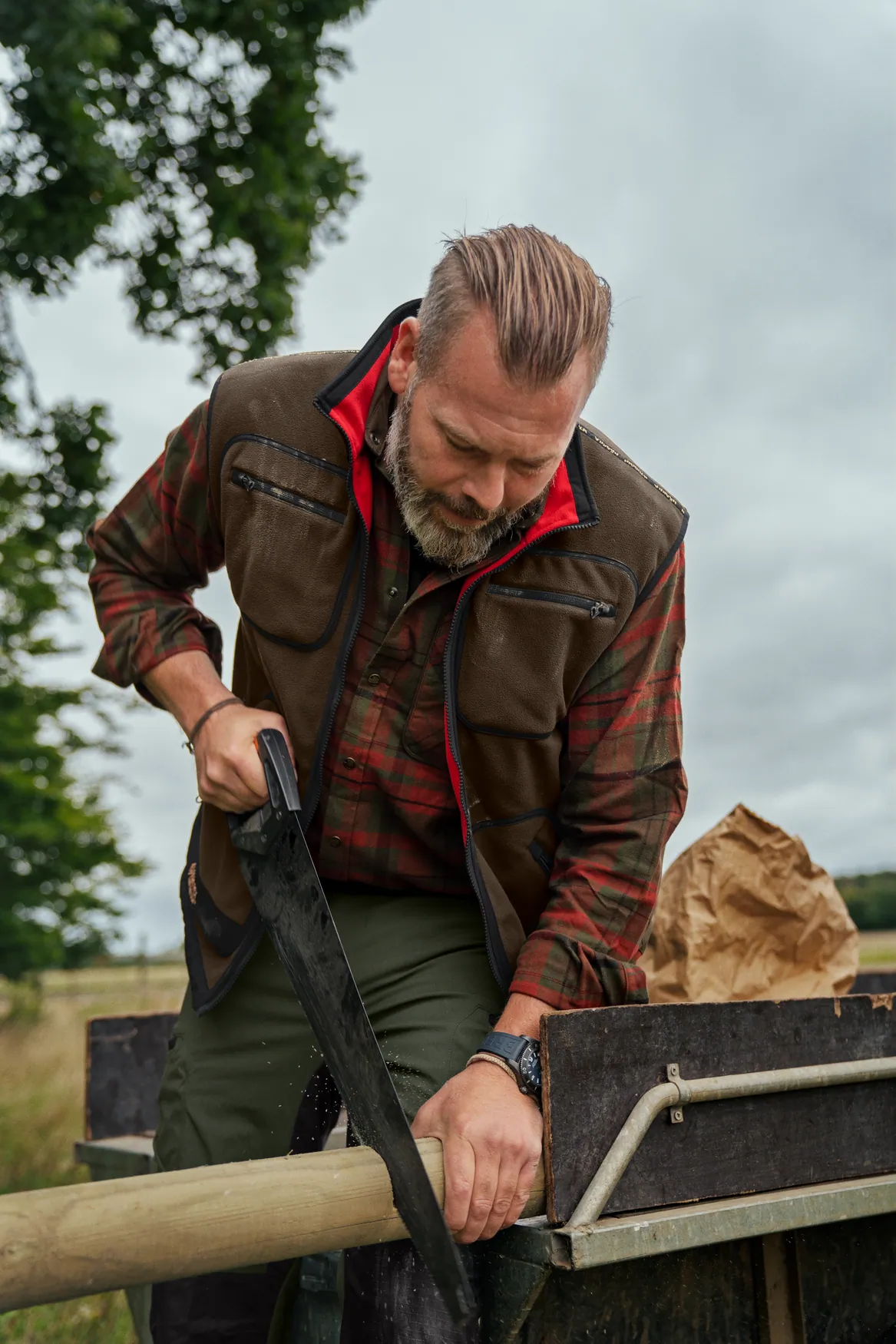 Kamko fleece waistcoat