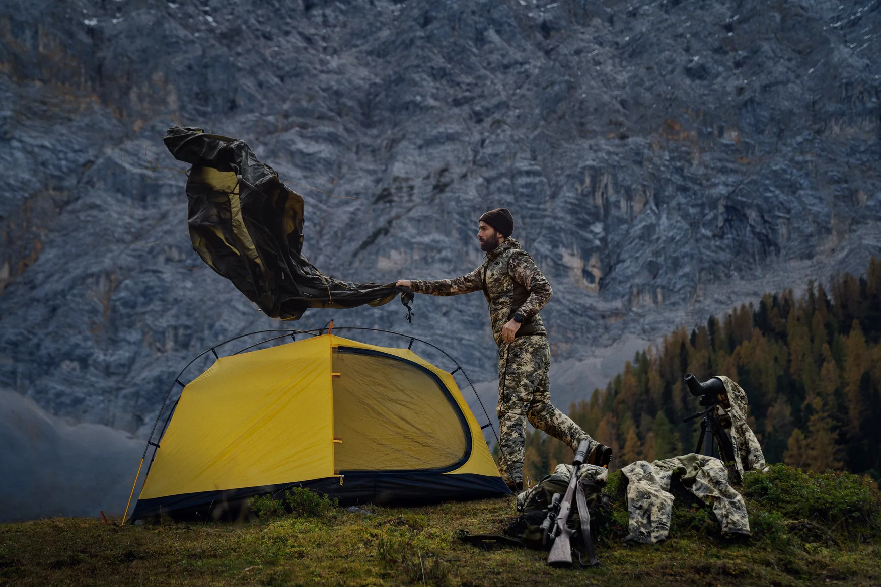 Mountain Hunter Expedition rev. Down waistcoat