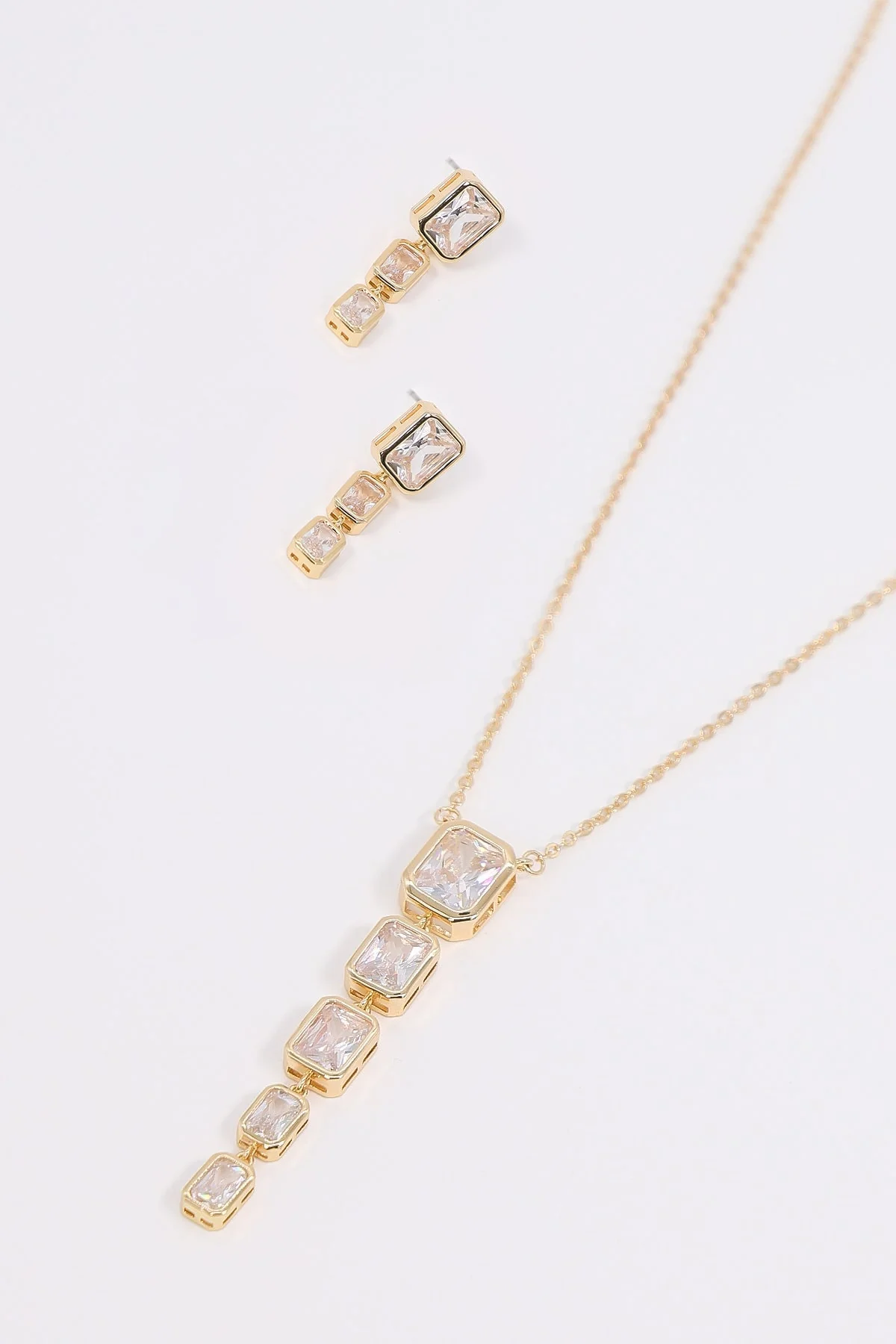 Square Drop Earrings