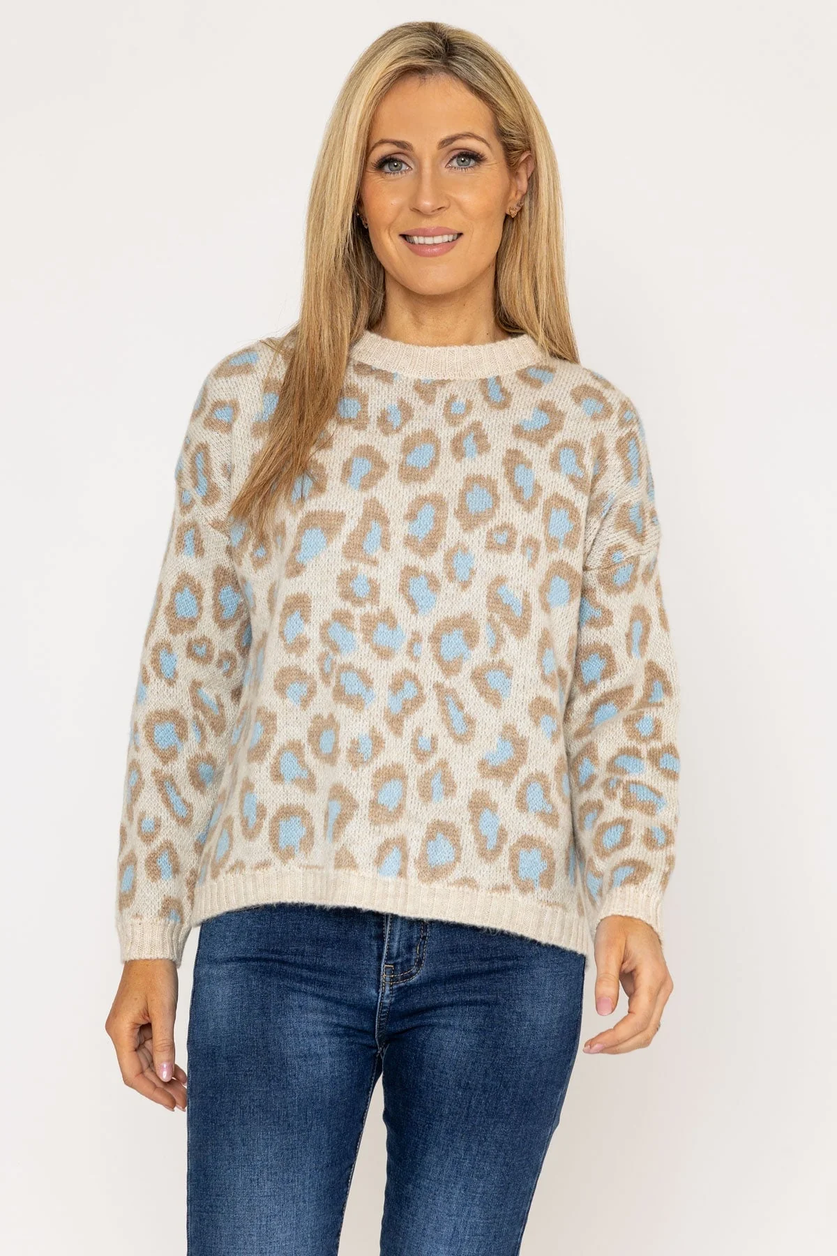 Animal Knit in Multi Print