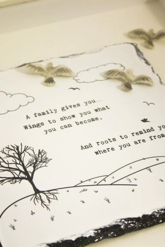 Slatecraft Art - Wings & Roots