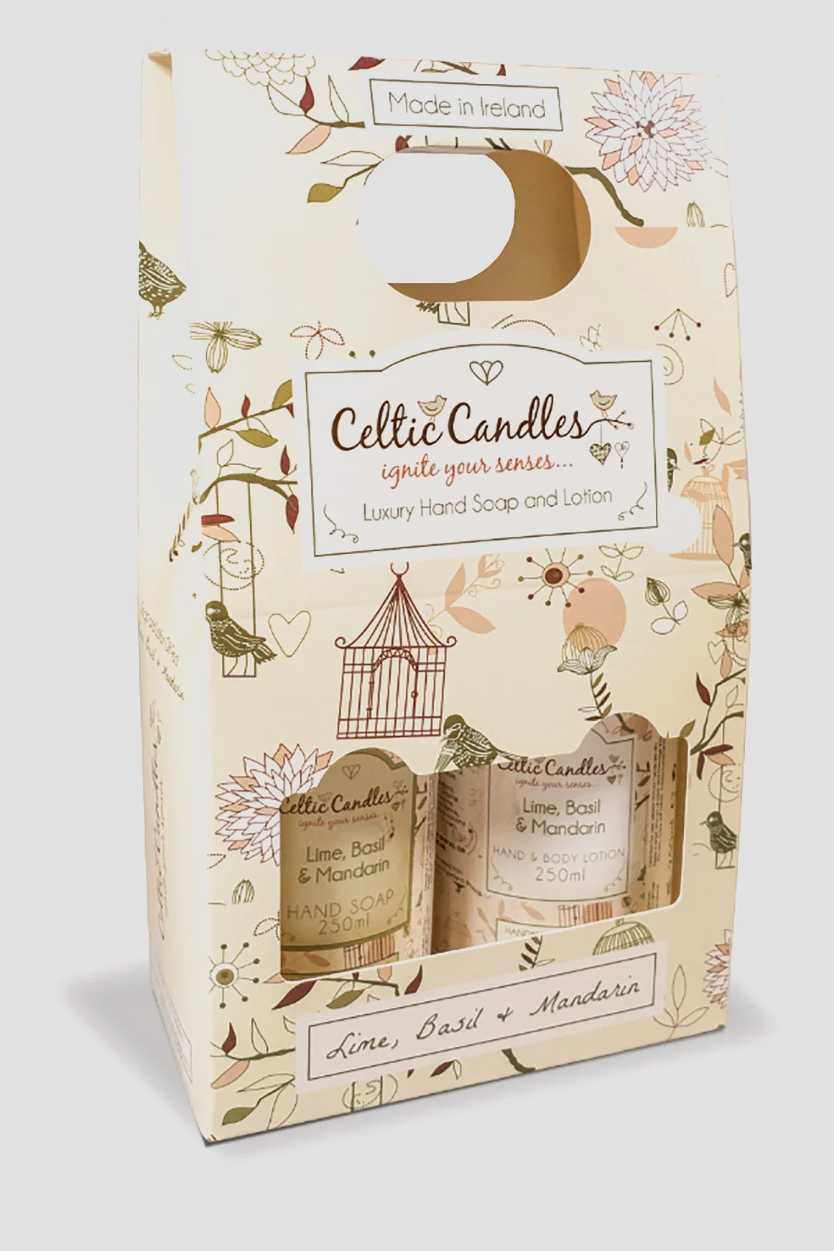 Lime, Basil and Mandarin Luxury Hand Soap & Lotion Set