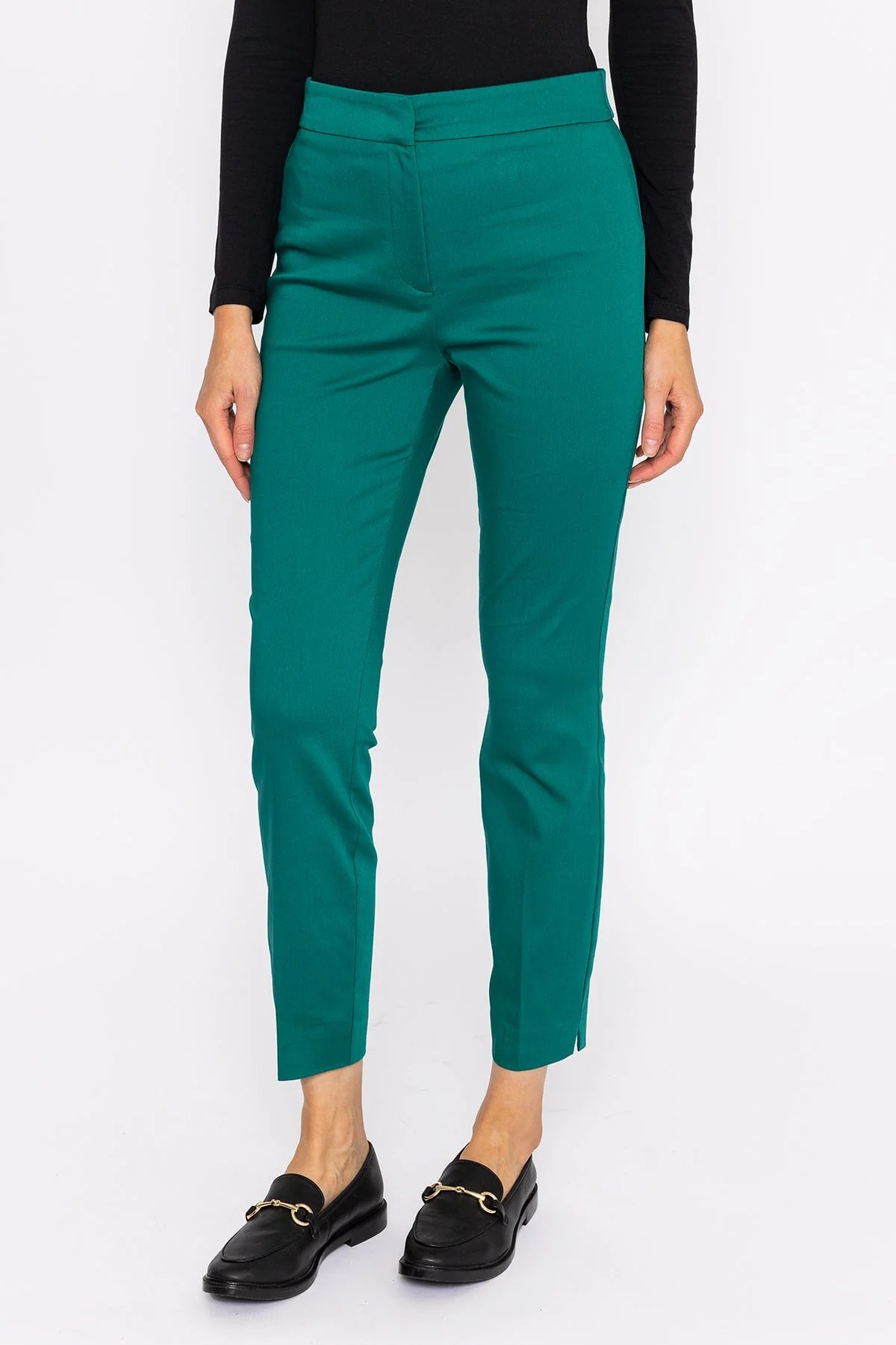 Sateen Pant in Green