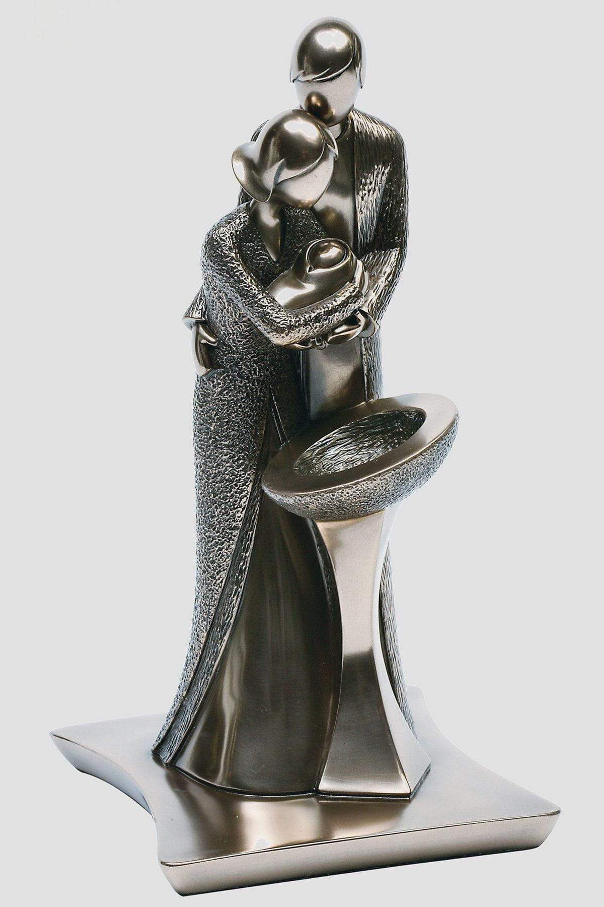 Bronze Christening Font Sculpture