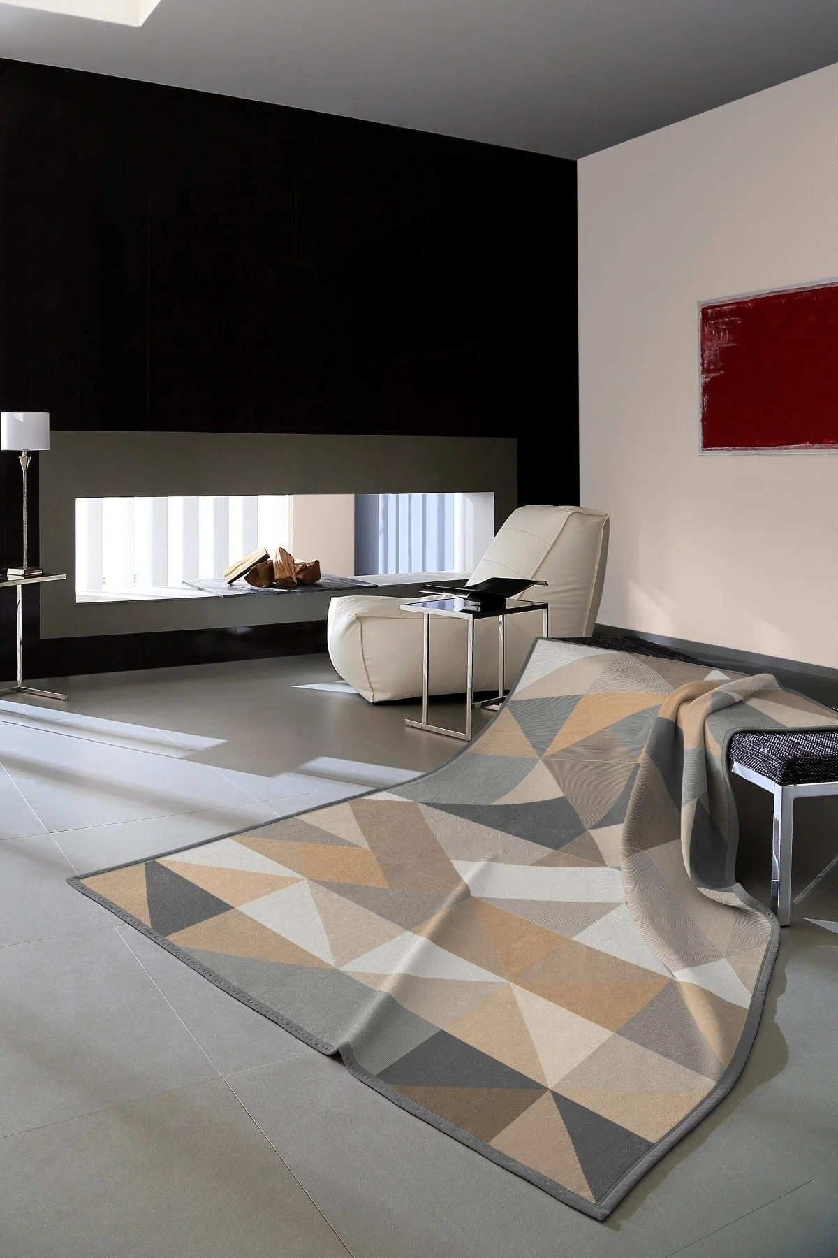 Composition Stone Sofa Blanket