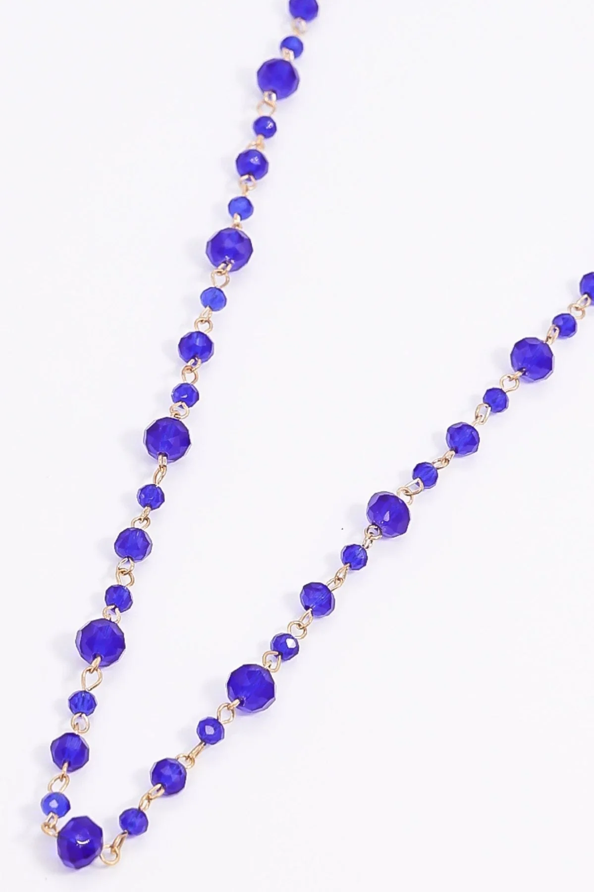 Blue Beaded Necklace