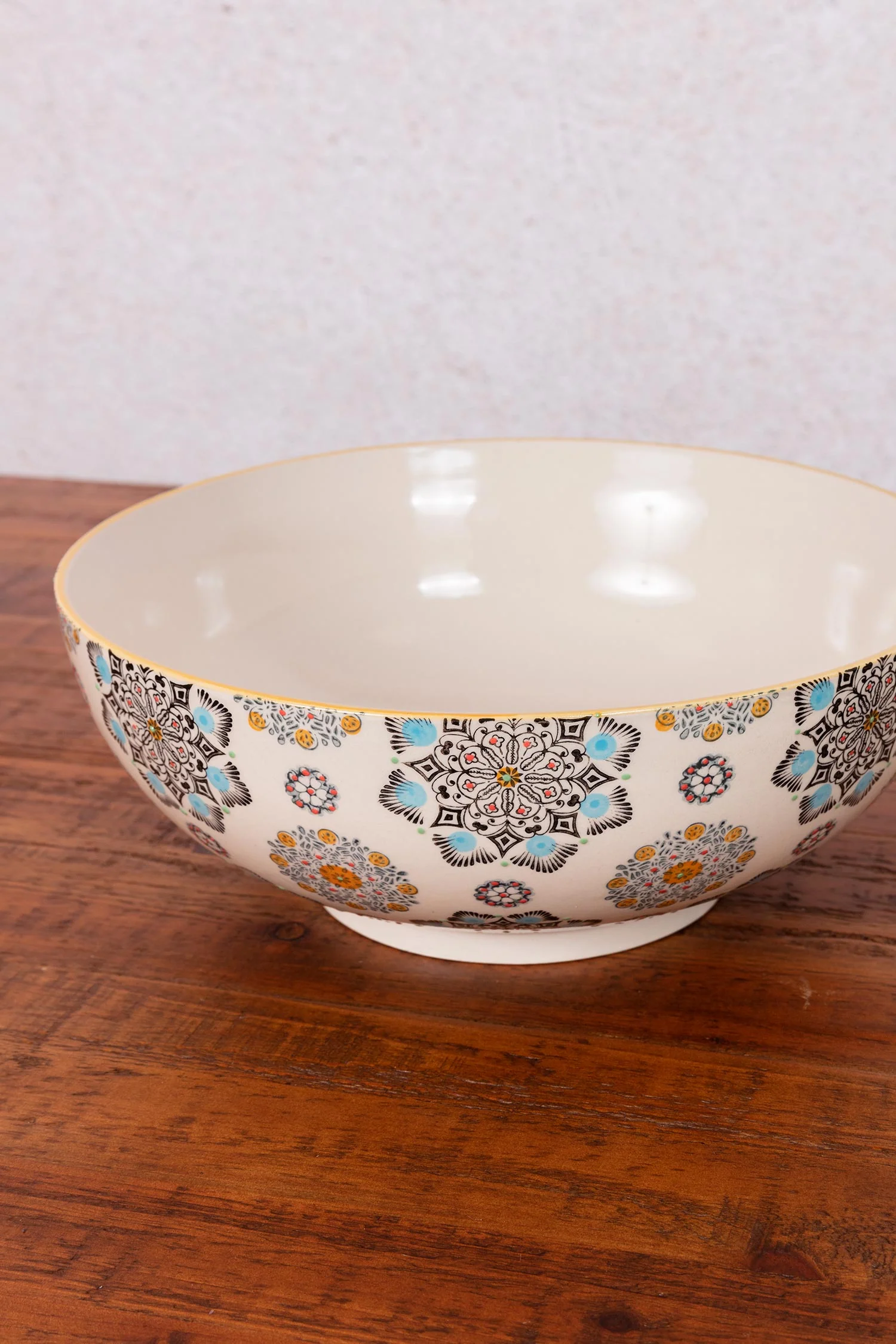 Eclectic Large Serving Bowl
