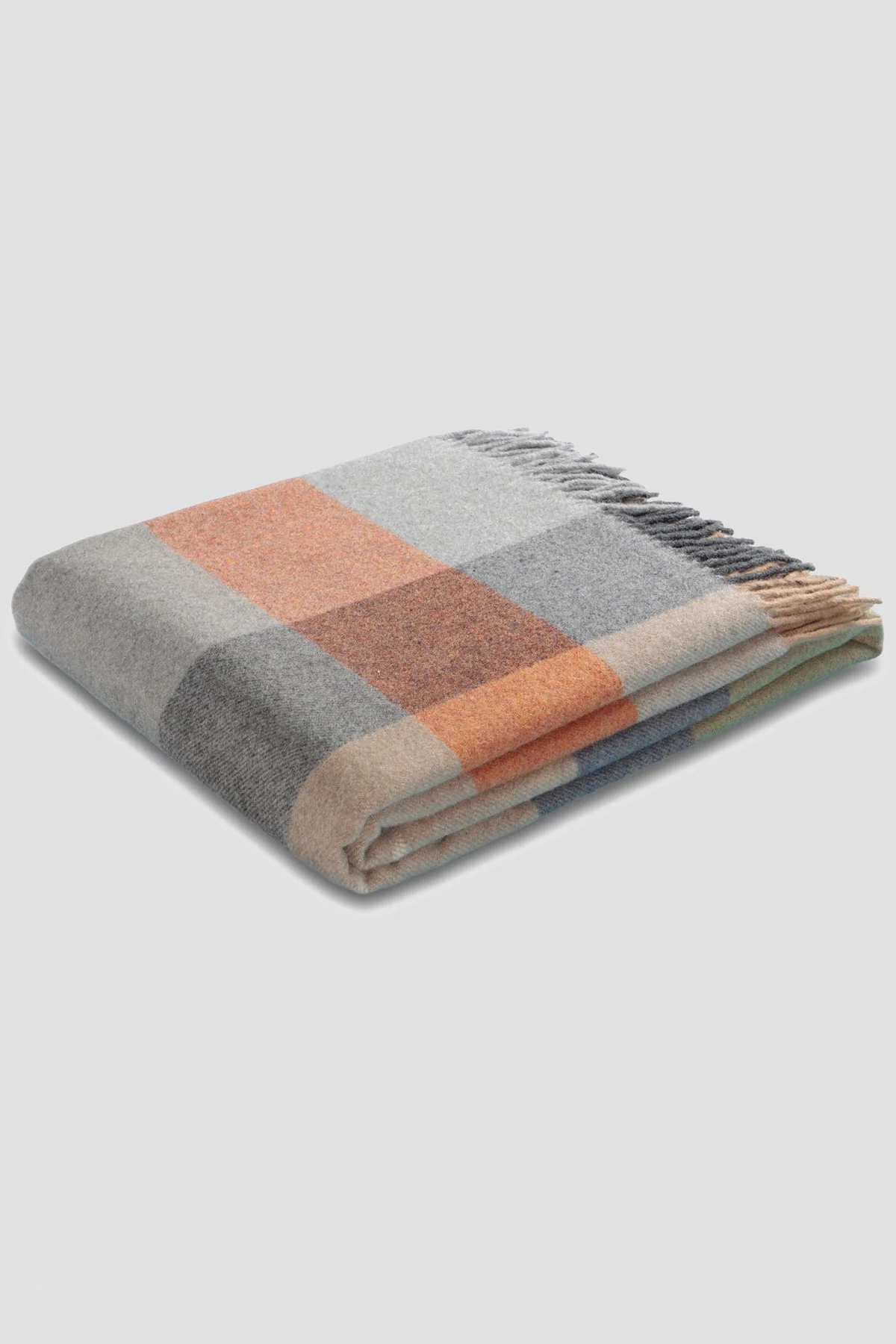 Quito Autumn Throw with Fringe 130x170cm