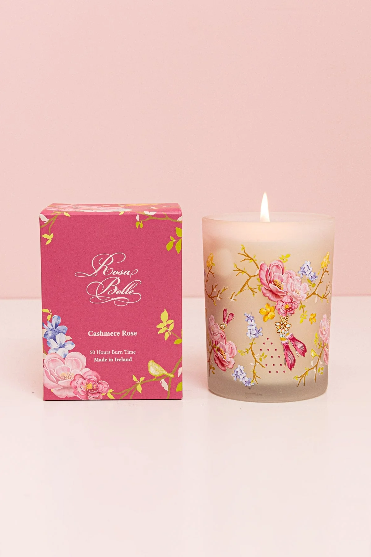 Rosa Belle Cashmere Rose Candle
