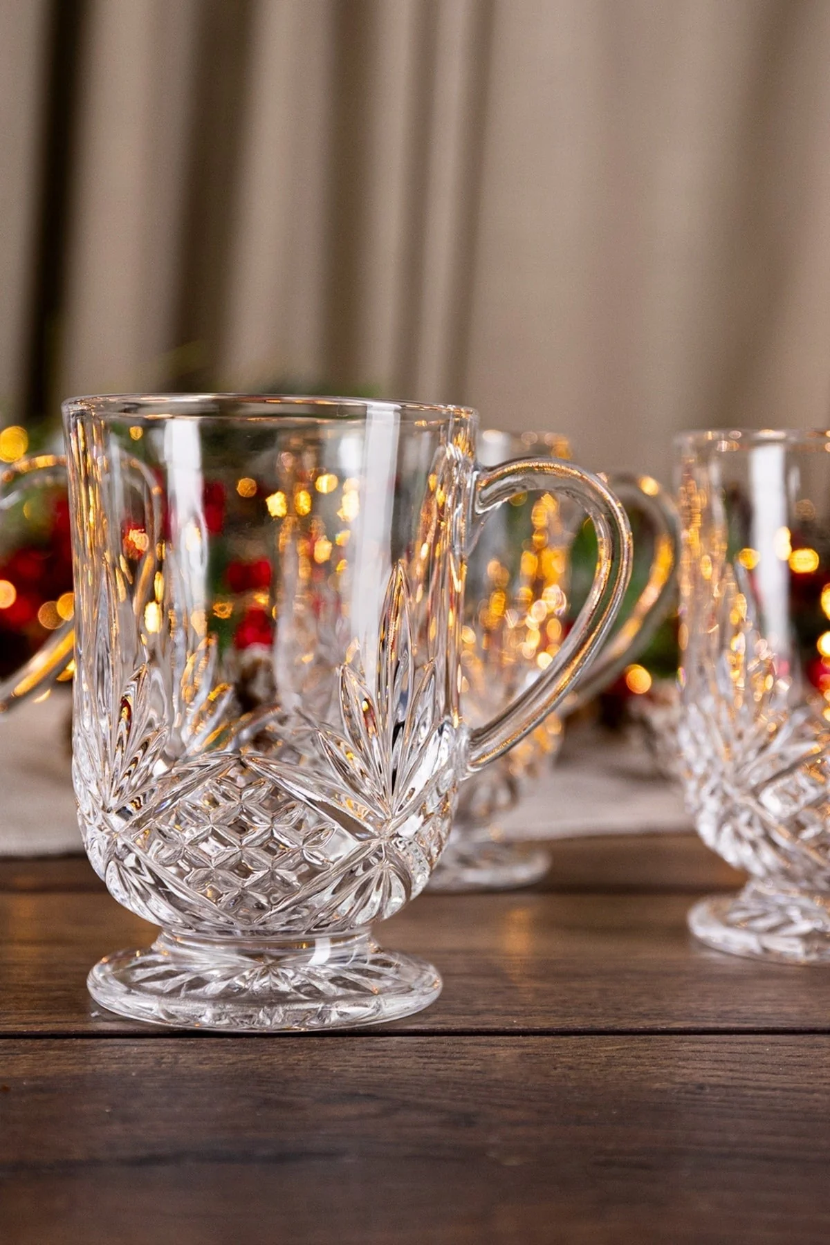 Trinity Crystal Mugs S/4