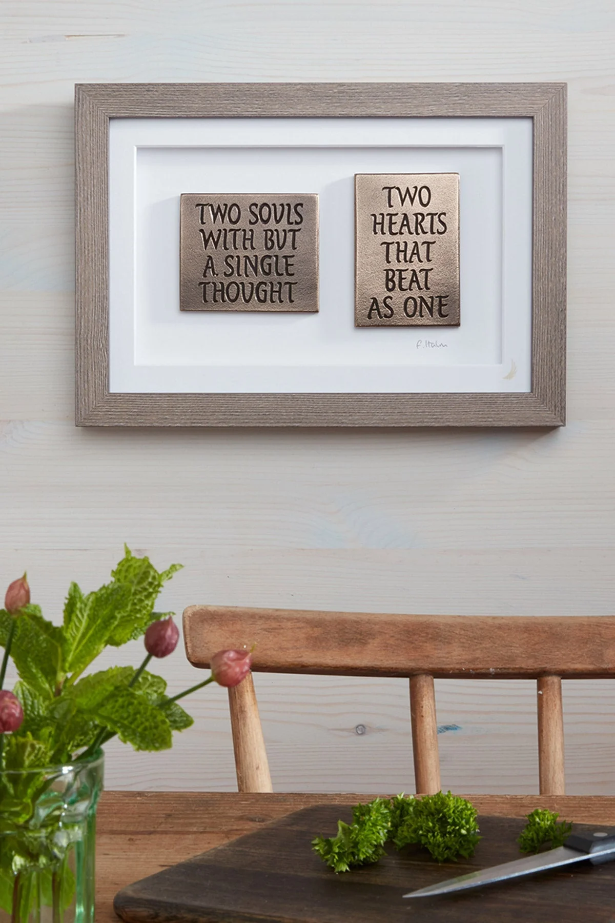 Two Souls With But A Single Though Wall Art