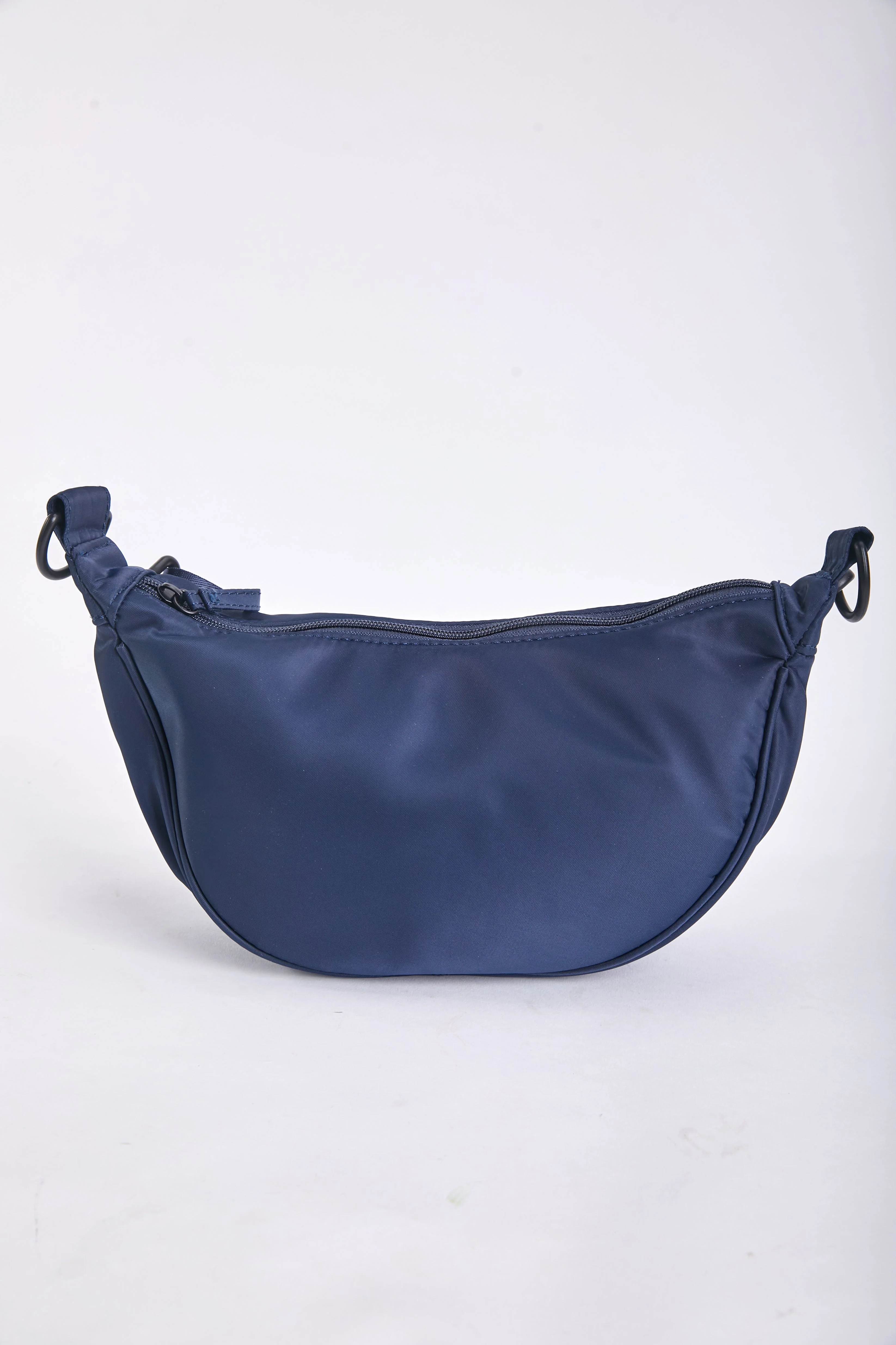 Crescent Shape Crossbody in Navy