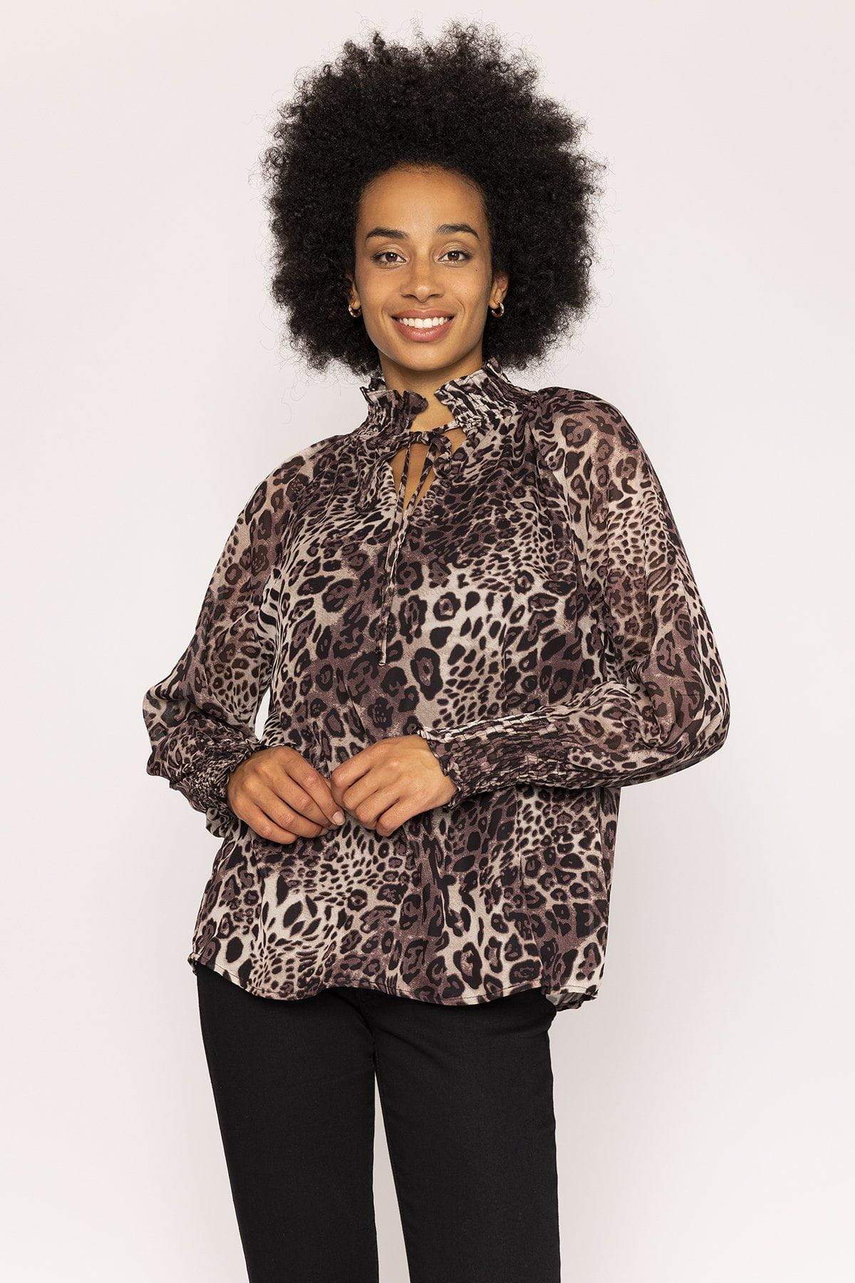 Animal Print Blouse in Animal