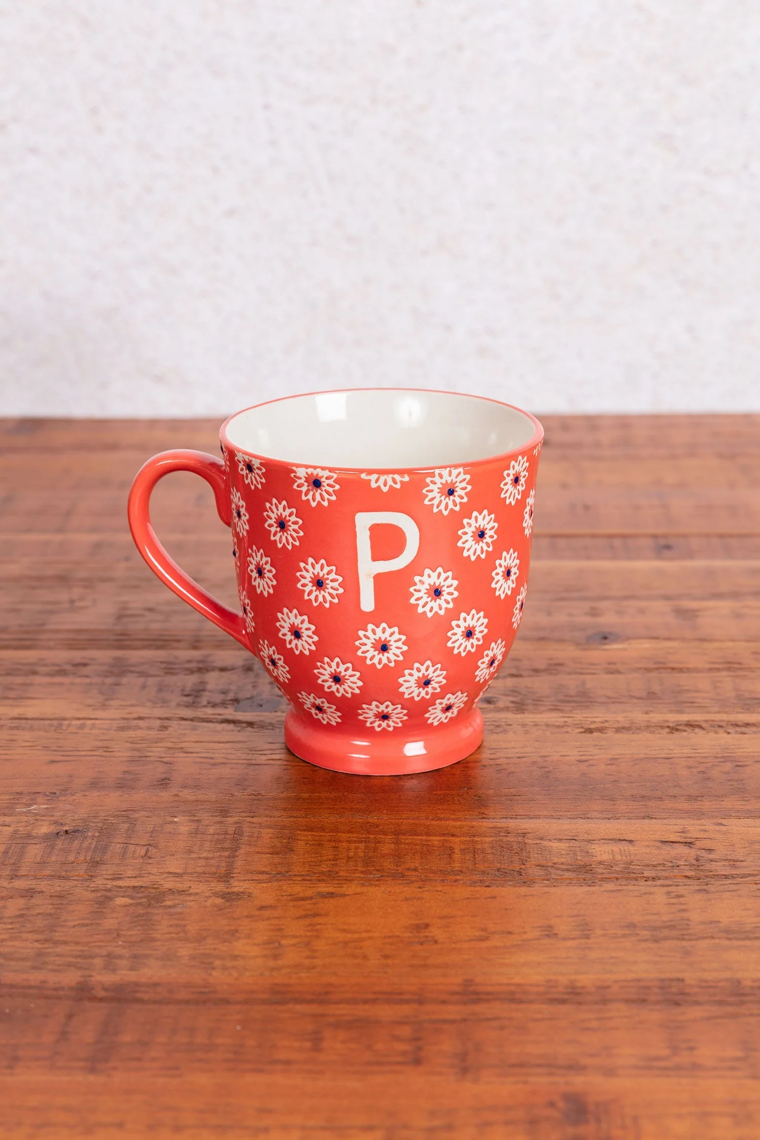 Eclectic Alphabet Mug P