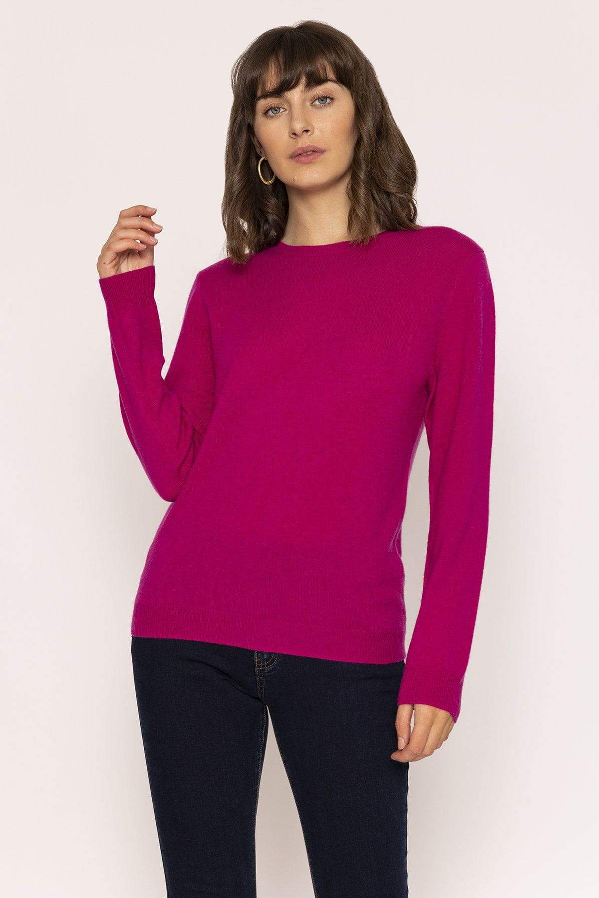 100% Cashmere Knit in Pink
