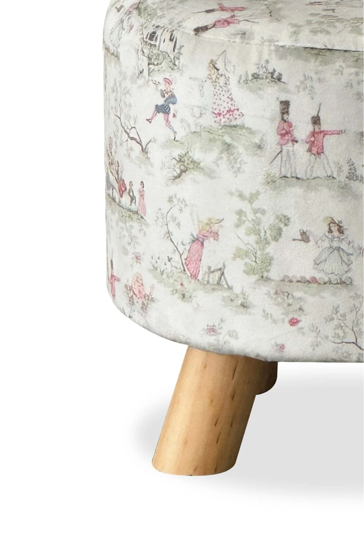 French Sketch Footstool