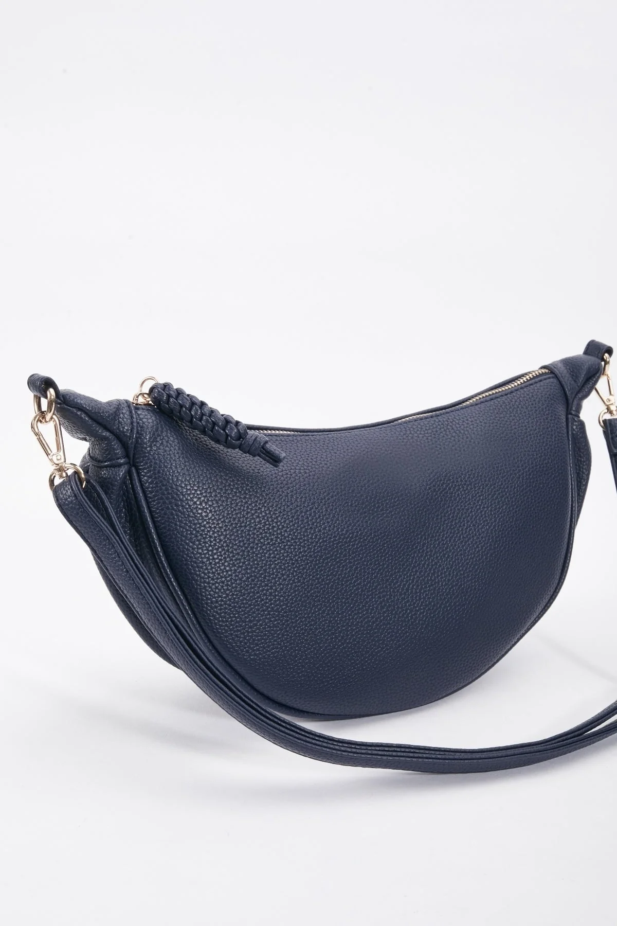 Crescent Crossbody in Navy
