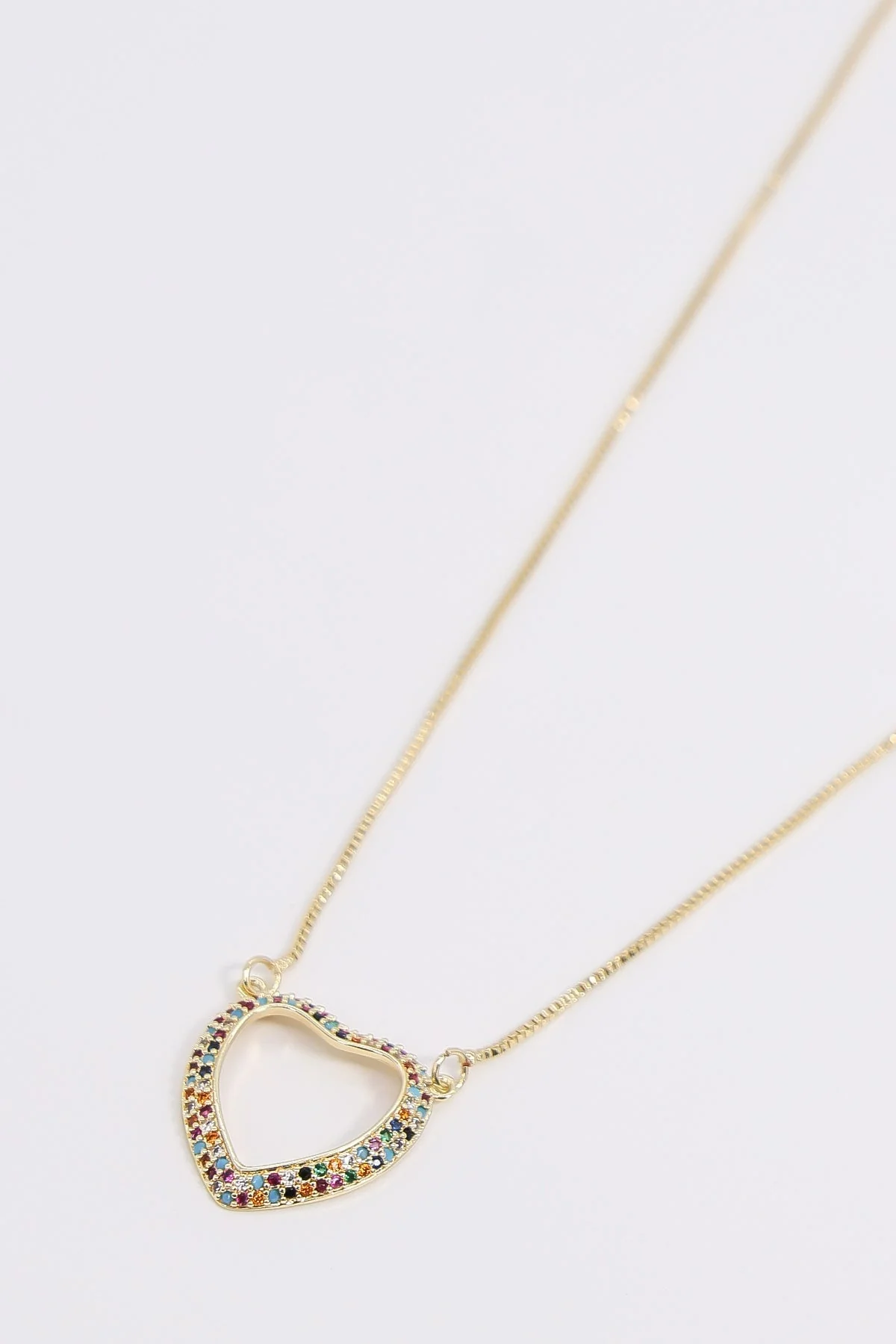 Colourful Heart Necklace