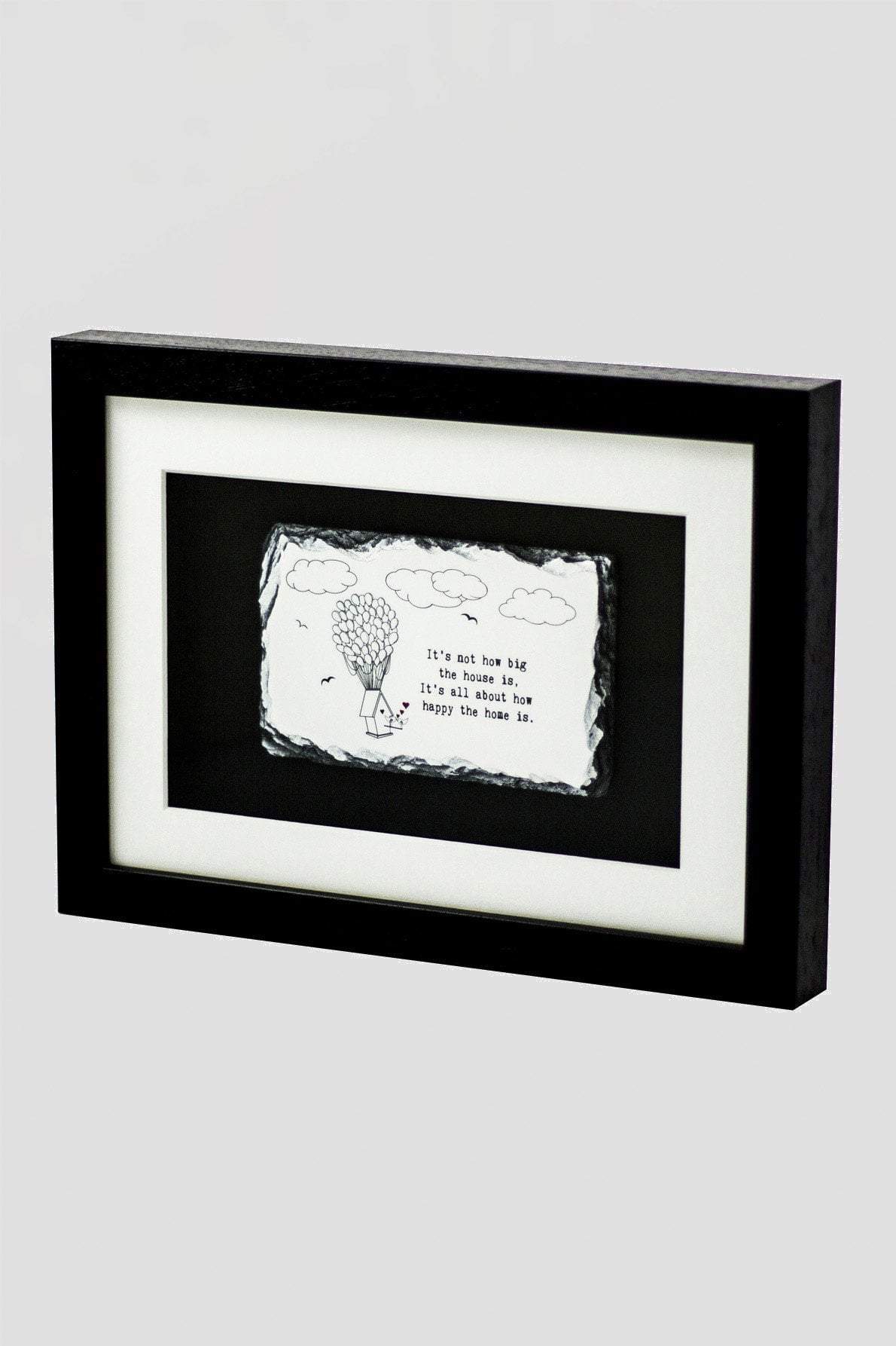 Slatecraft Art- How Happy The Home Is