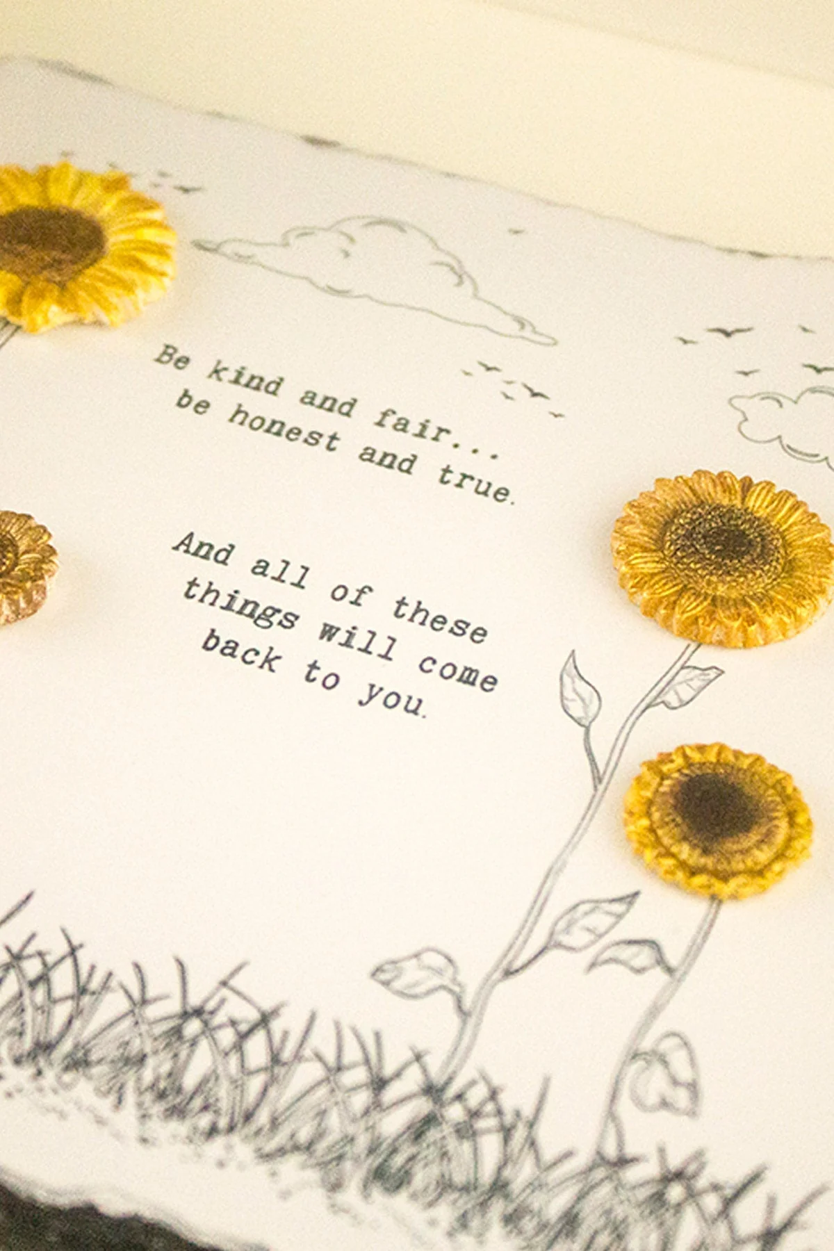 Slatecraft Art -Be Kind