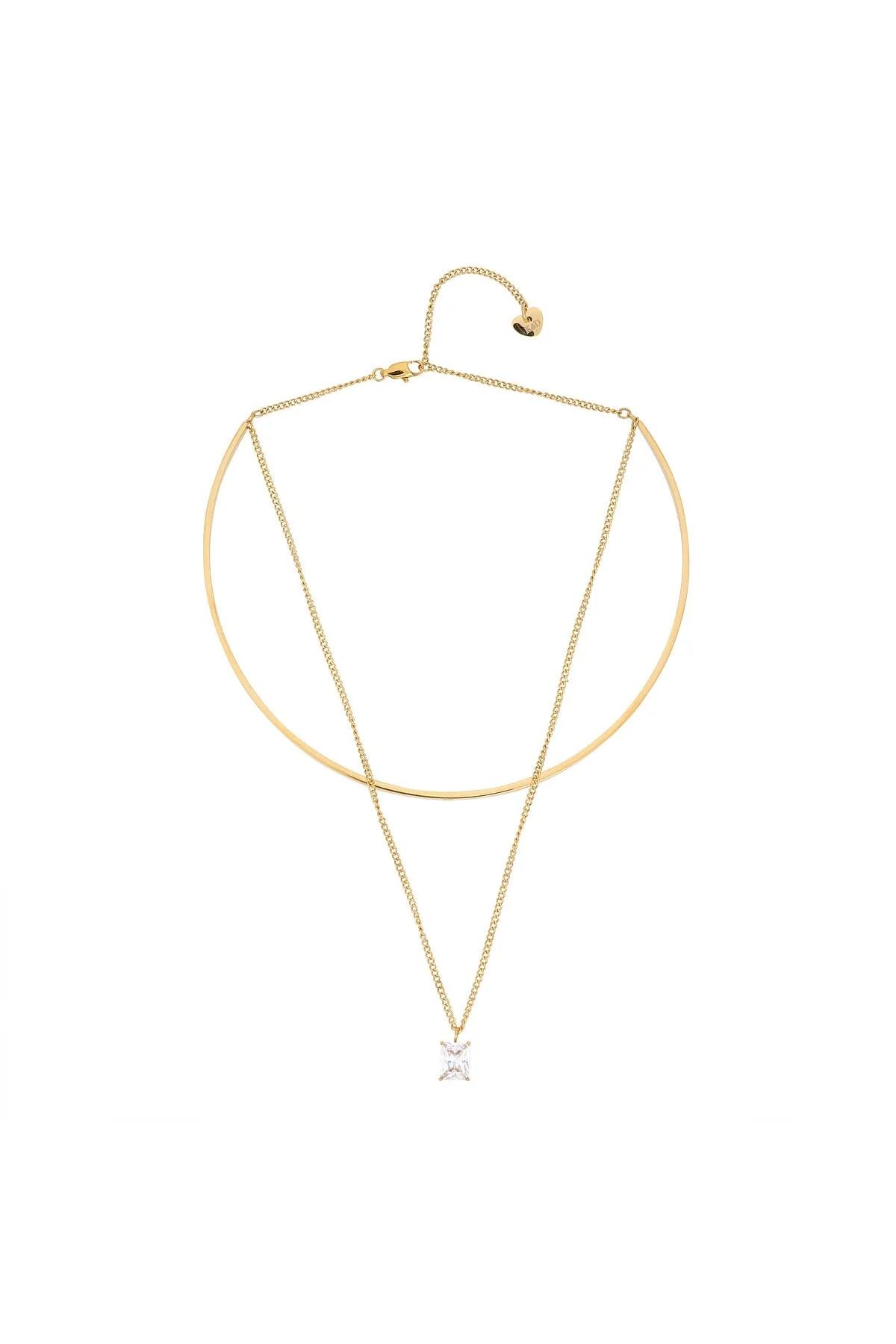 Anika Clear Stone Necklace