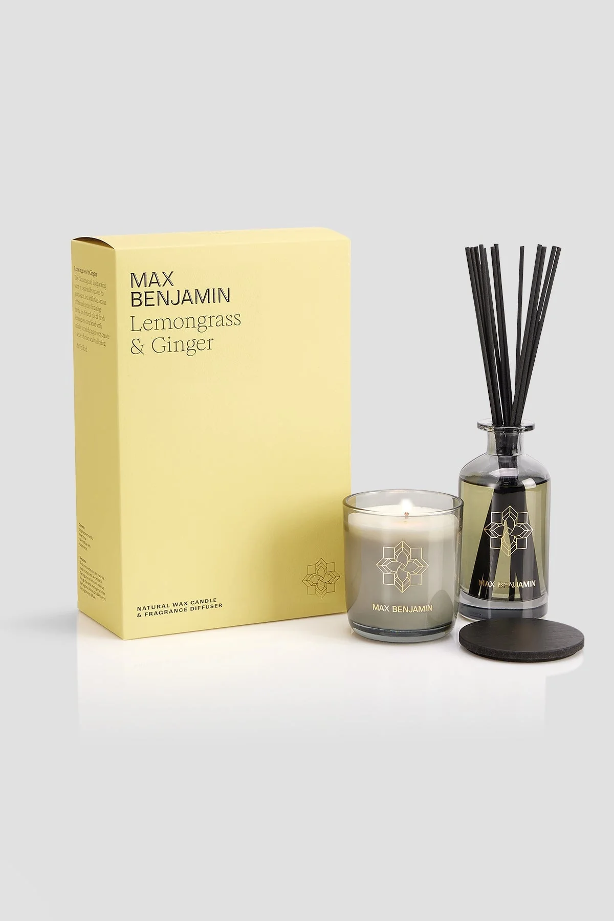 Lemongrass & Ginger Candle & Diffuser Gift Set