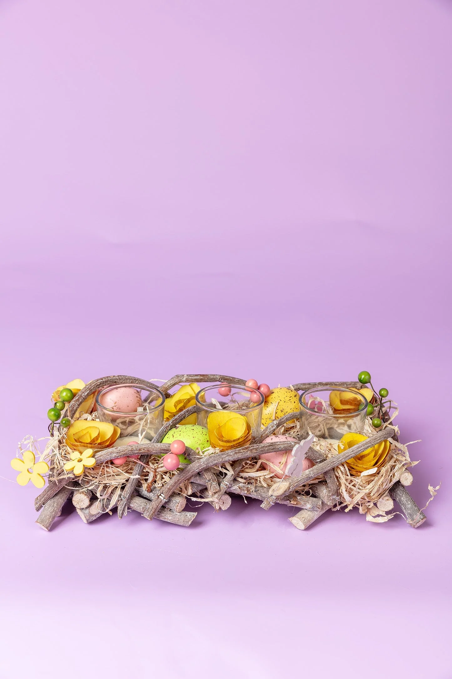 Easter Triple Tea Light Holder