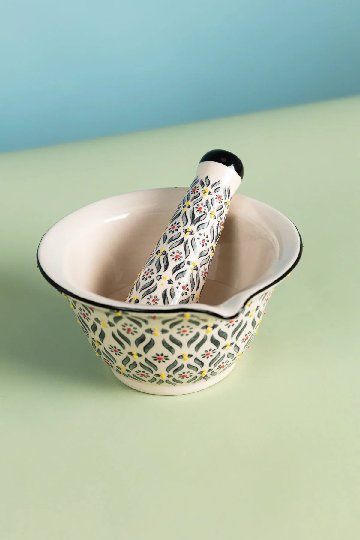 Eclectic Pestle And Mortar Set