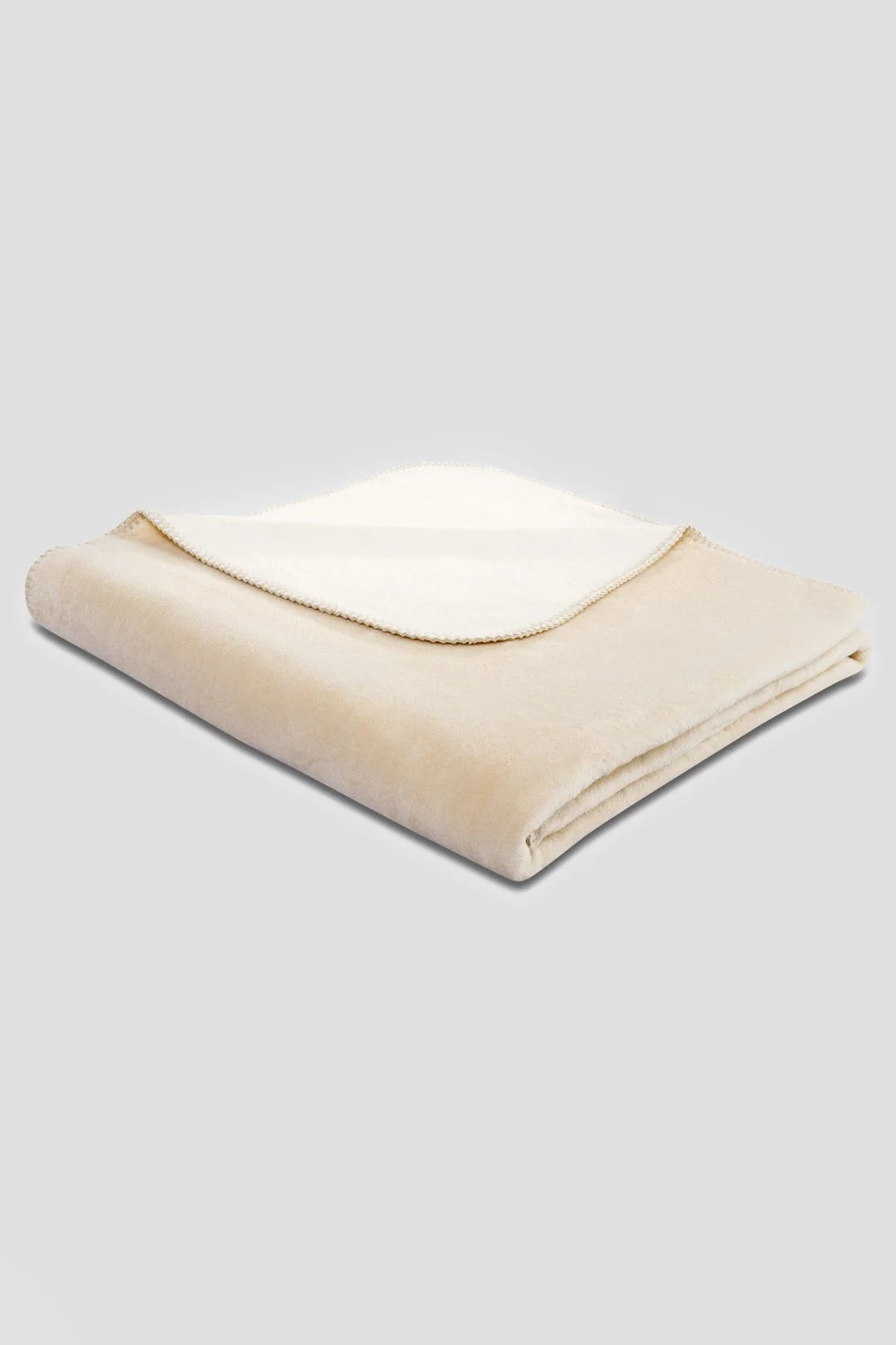 Duo Cotton Throw 150x200cm in Ecru