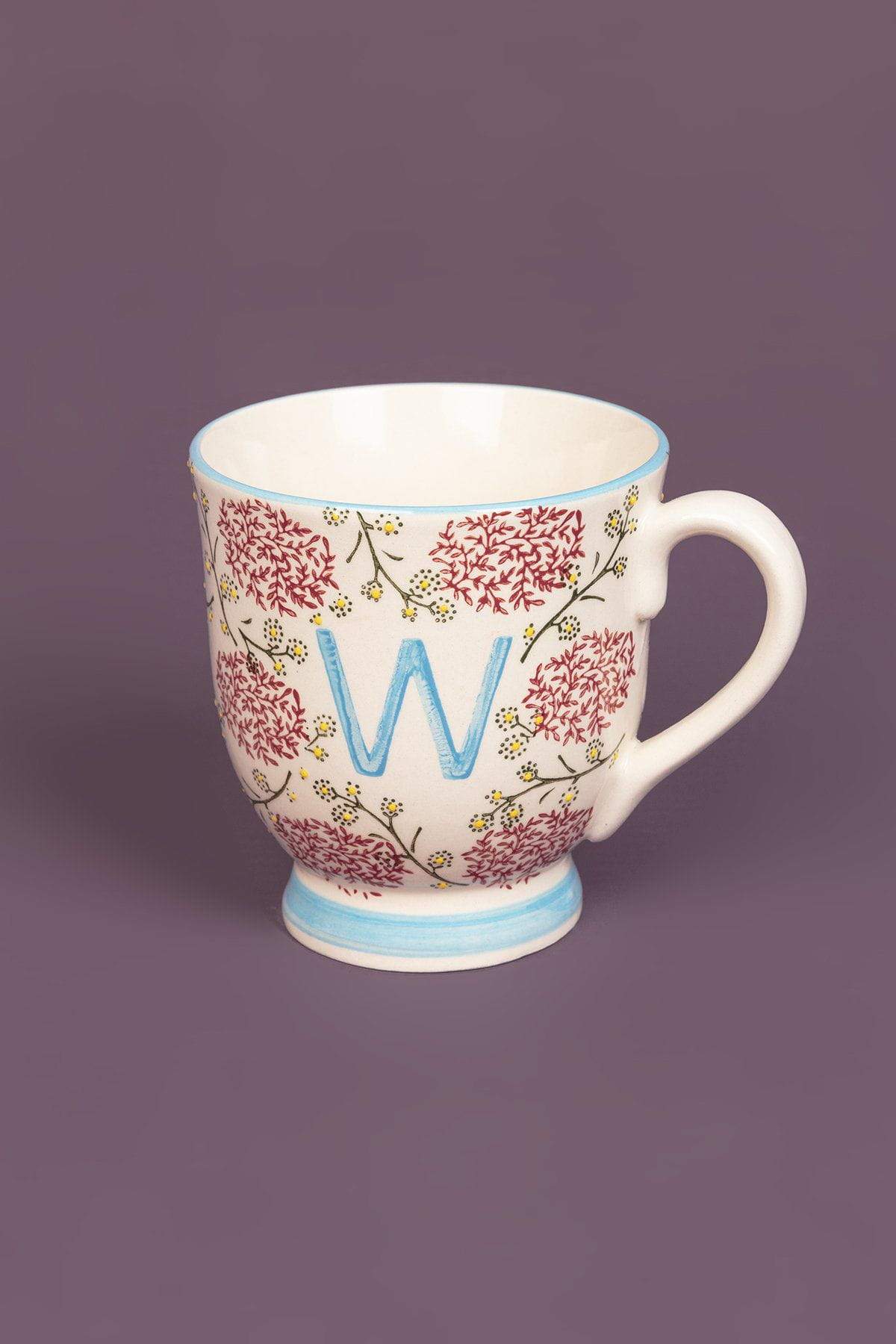 Eclectic Alphabet Mug W