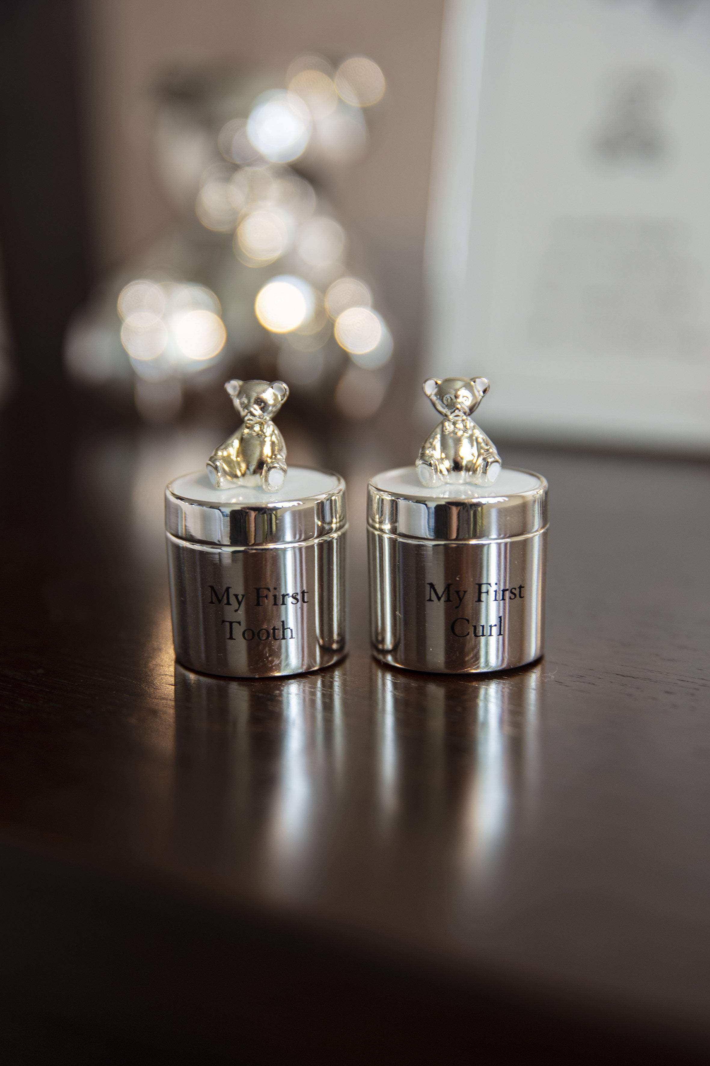 Teddy Bear Boy Tooth & Curl Set