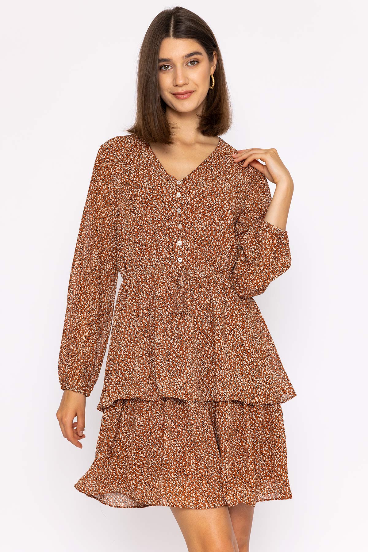 Julie Dress in Animal Print